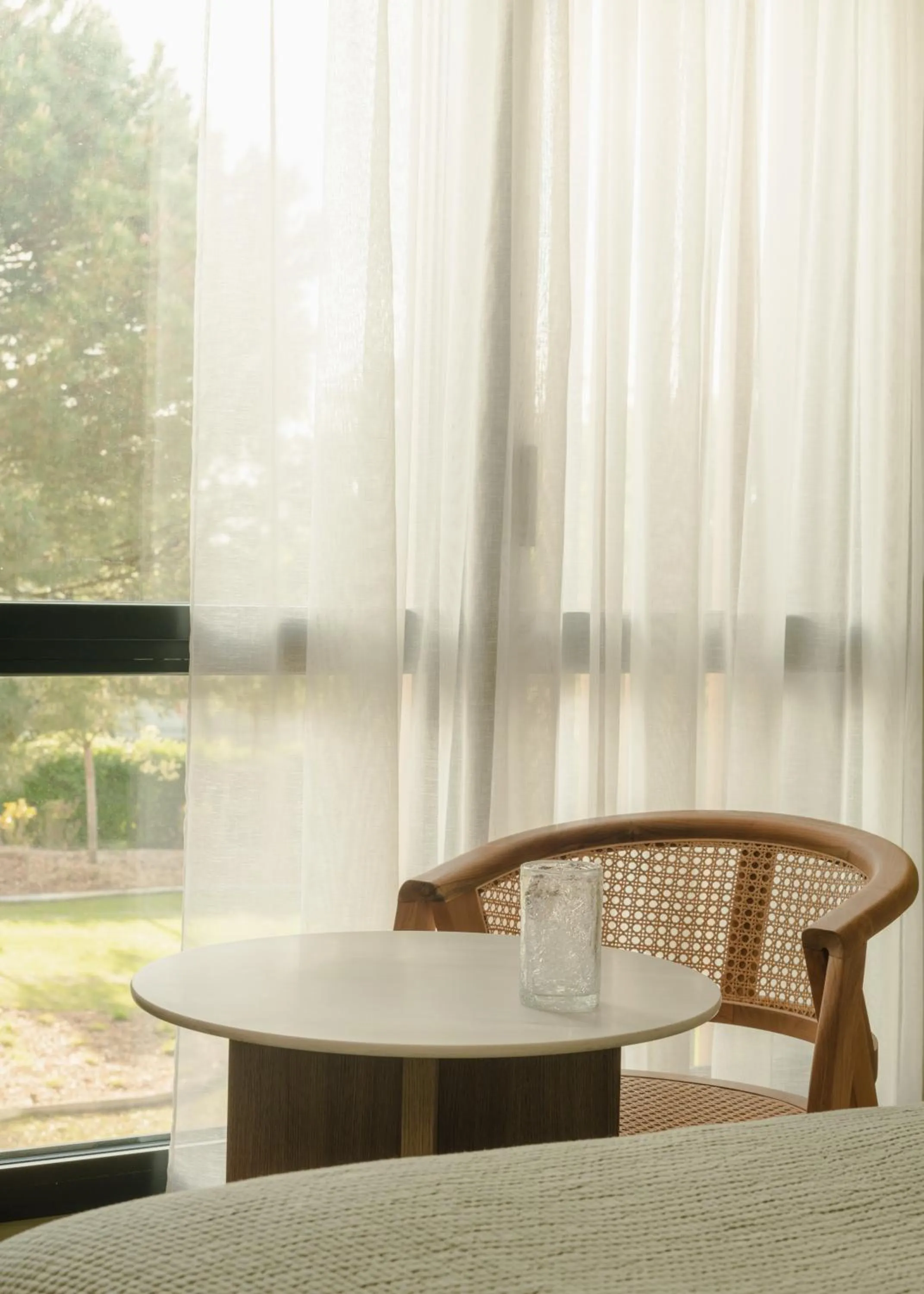 Seating area in Hôtel Parc du Landreau