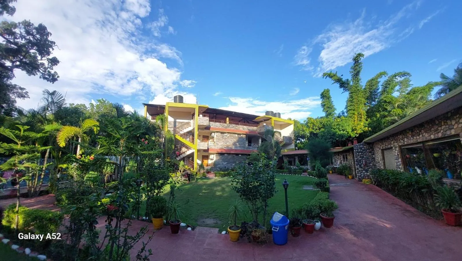 Swimming pool in HR DUKES DEN RESORT
