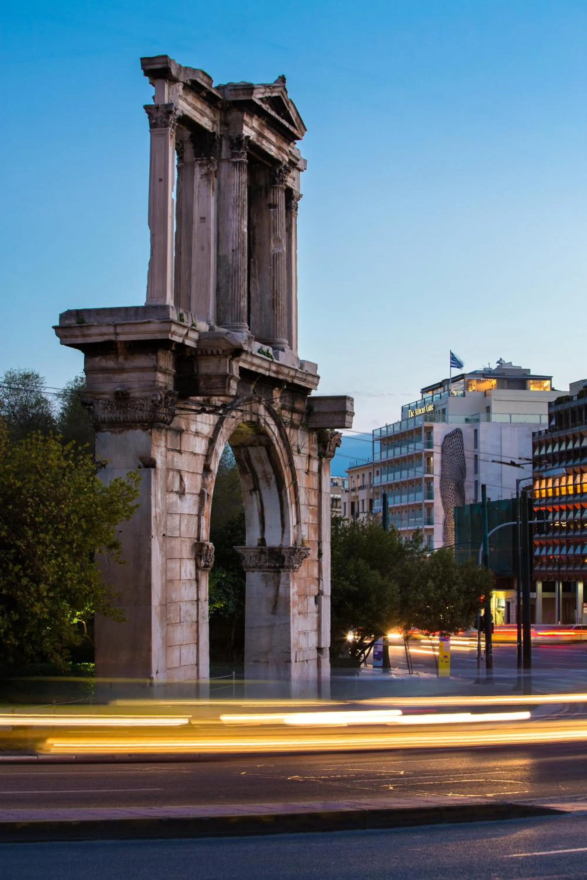 Property building in The Athens Gate Hotel