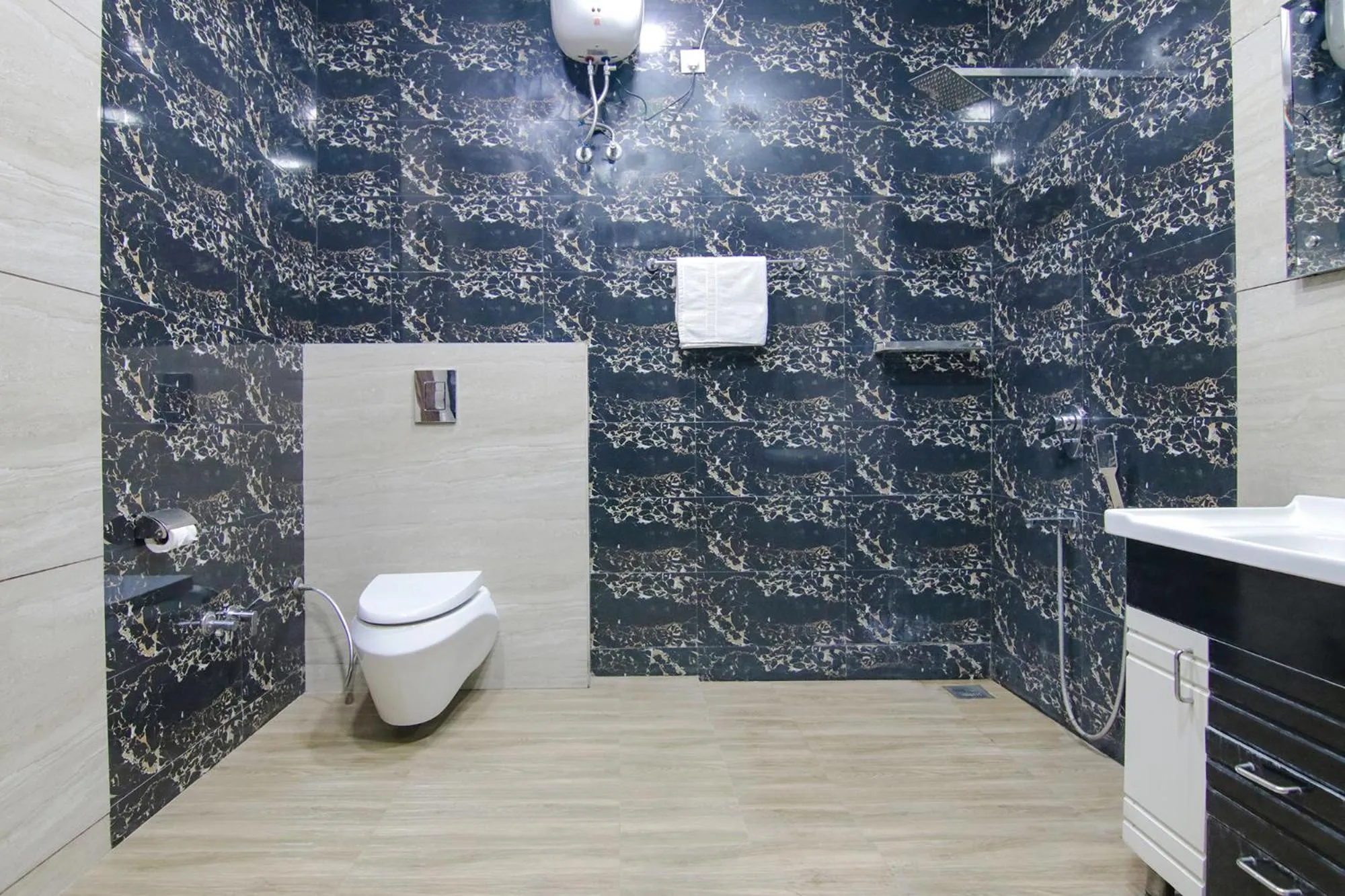 Bathroom in FabHotel Sky Lark Farm