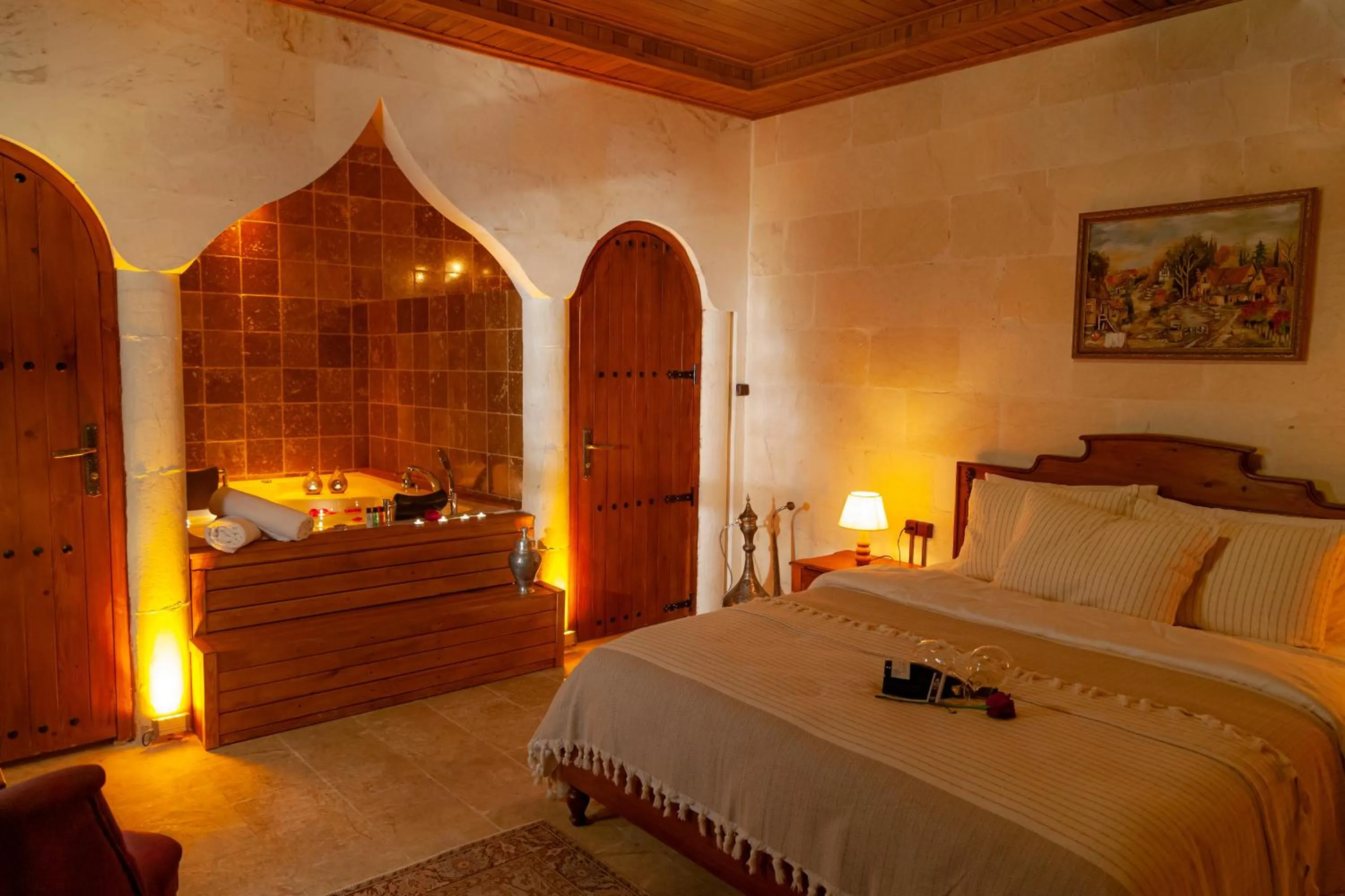 Bed in Reji Boutique Hotel