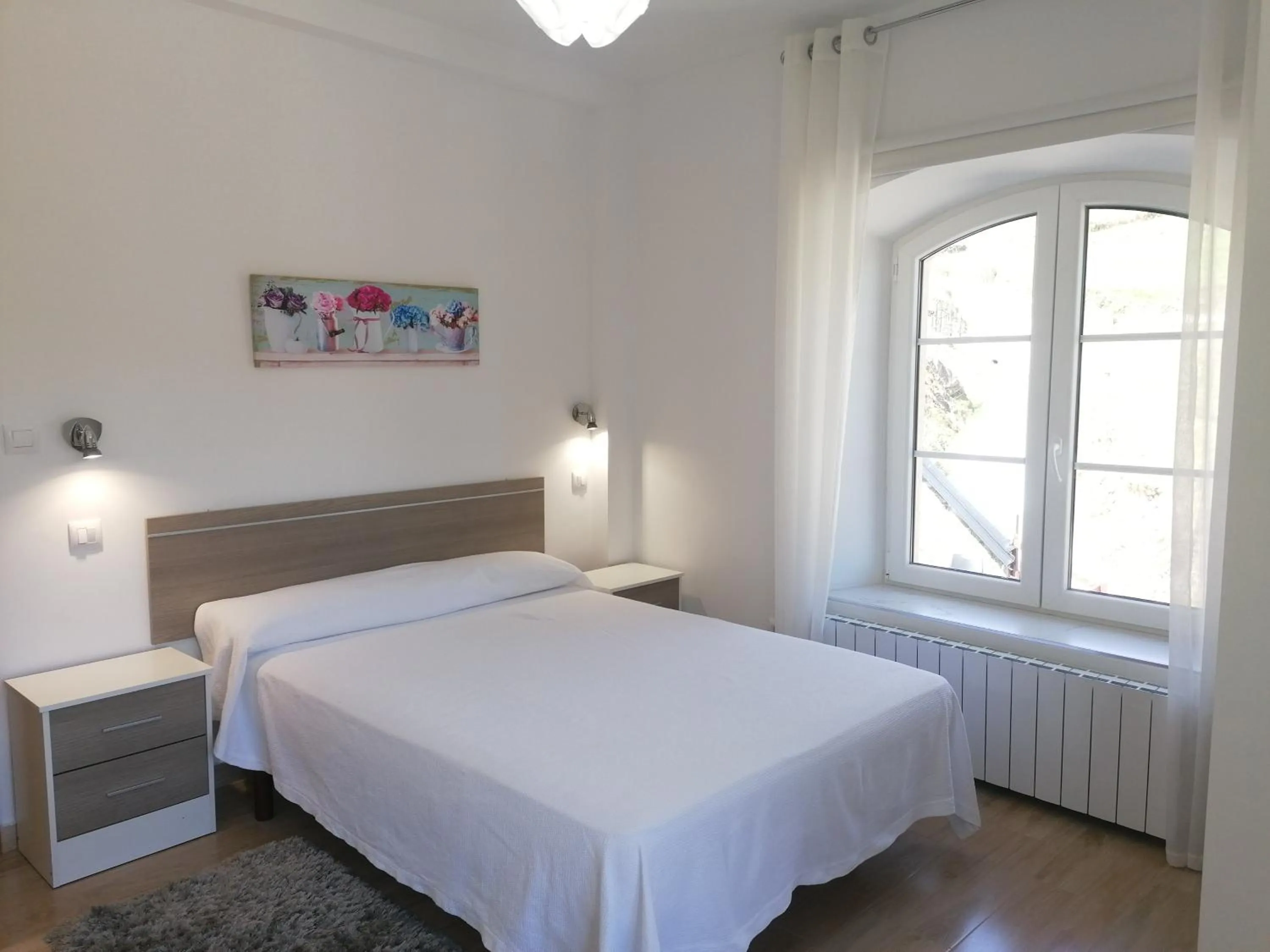 Bed in Alojamiento rural El Refugio