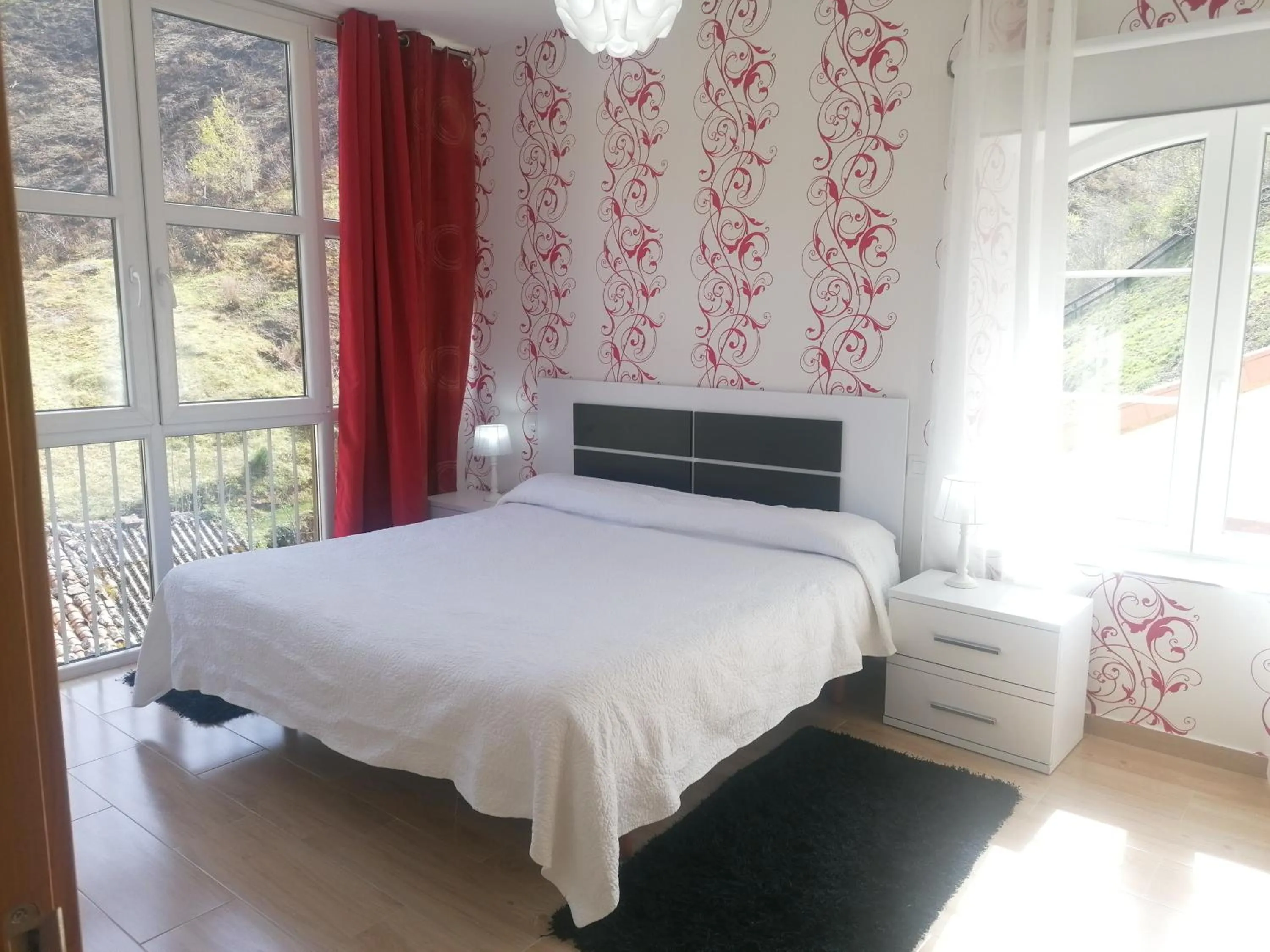 Bed in Alojamiento rural El Refugio