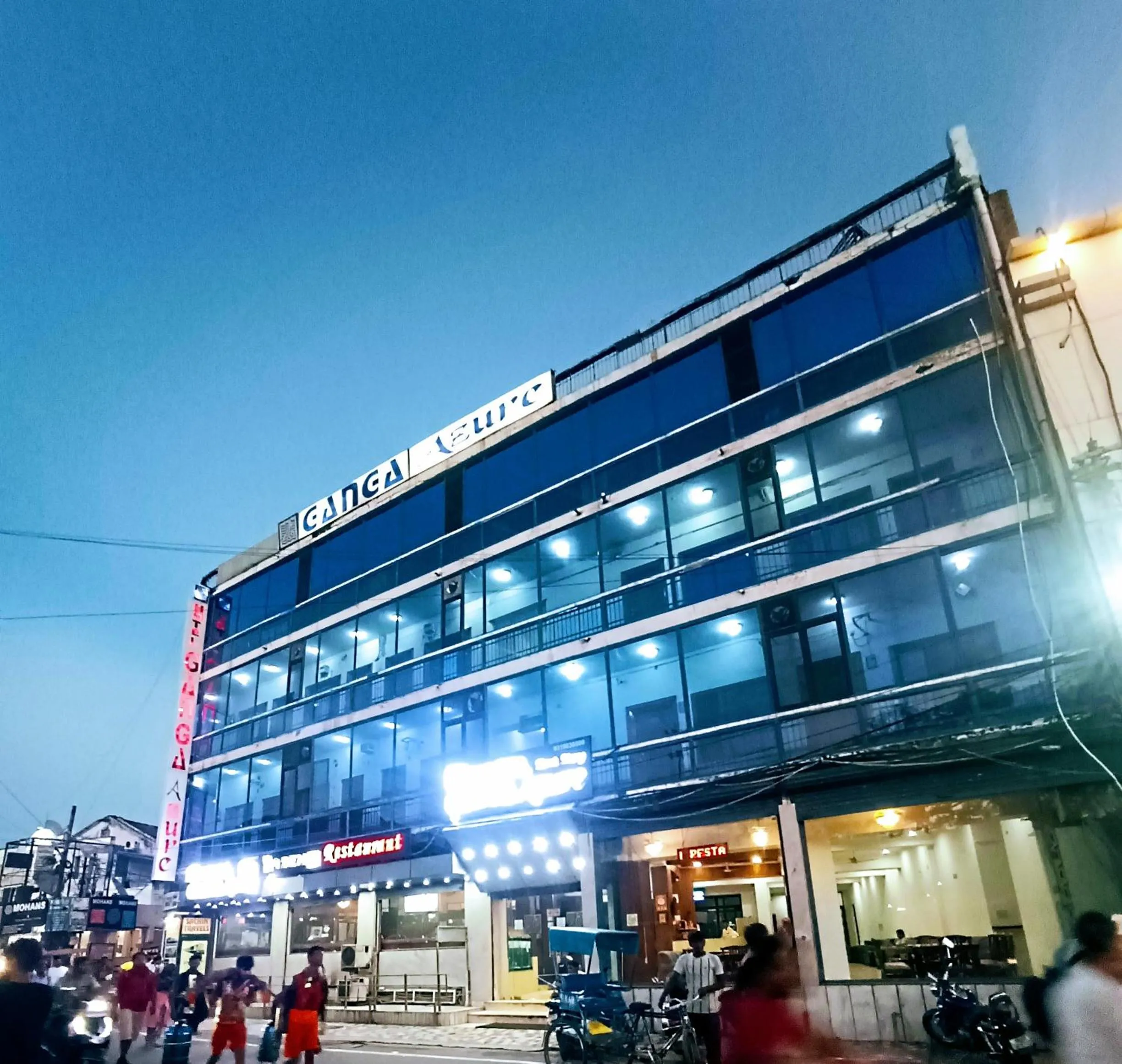 Property building in Hotel Ganga Azure@ Har Ki Pauri Road