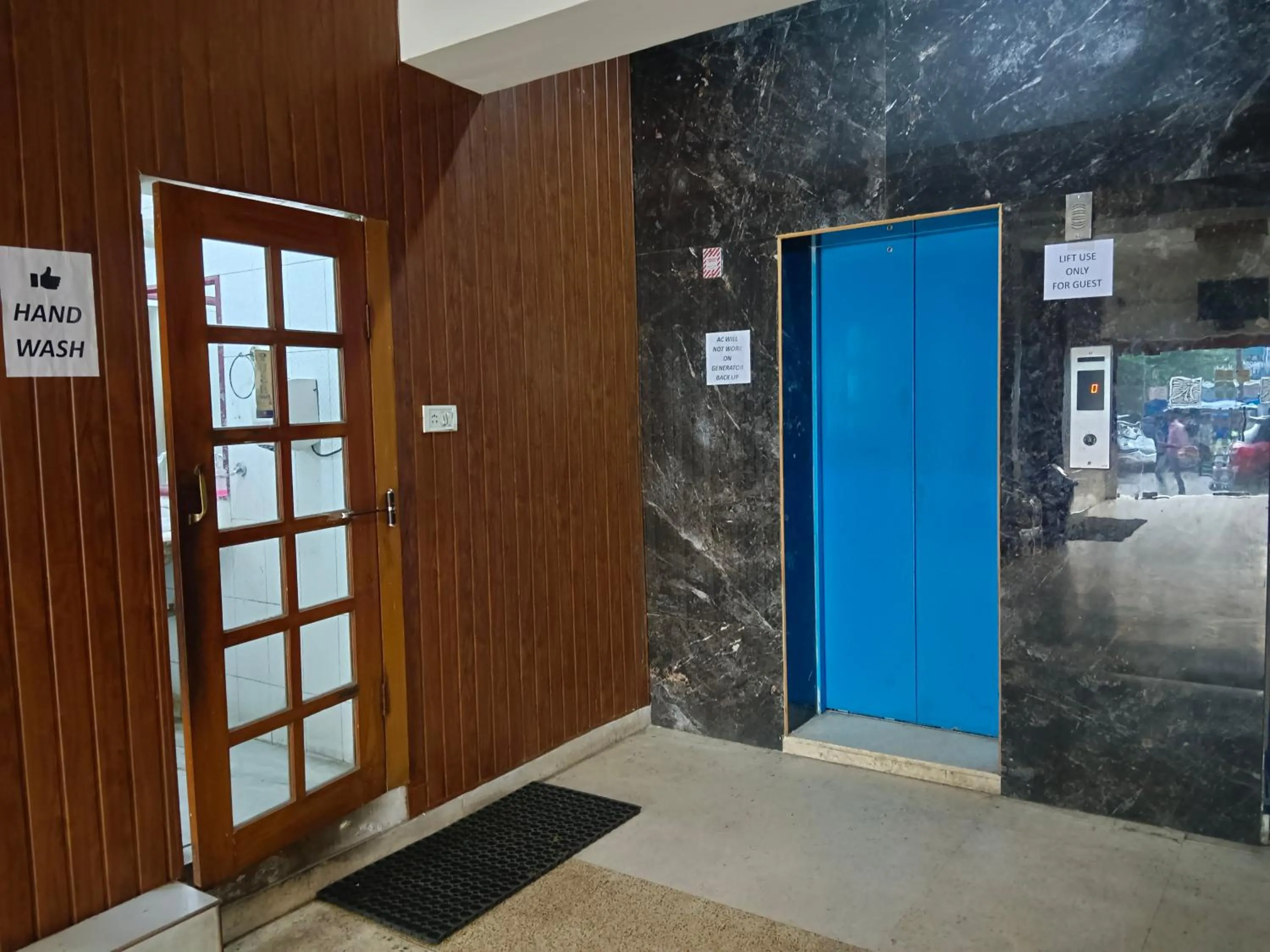 elevator in Hotel Ganga Azure@ Har Ki Pauri Road