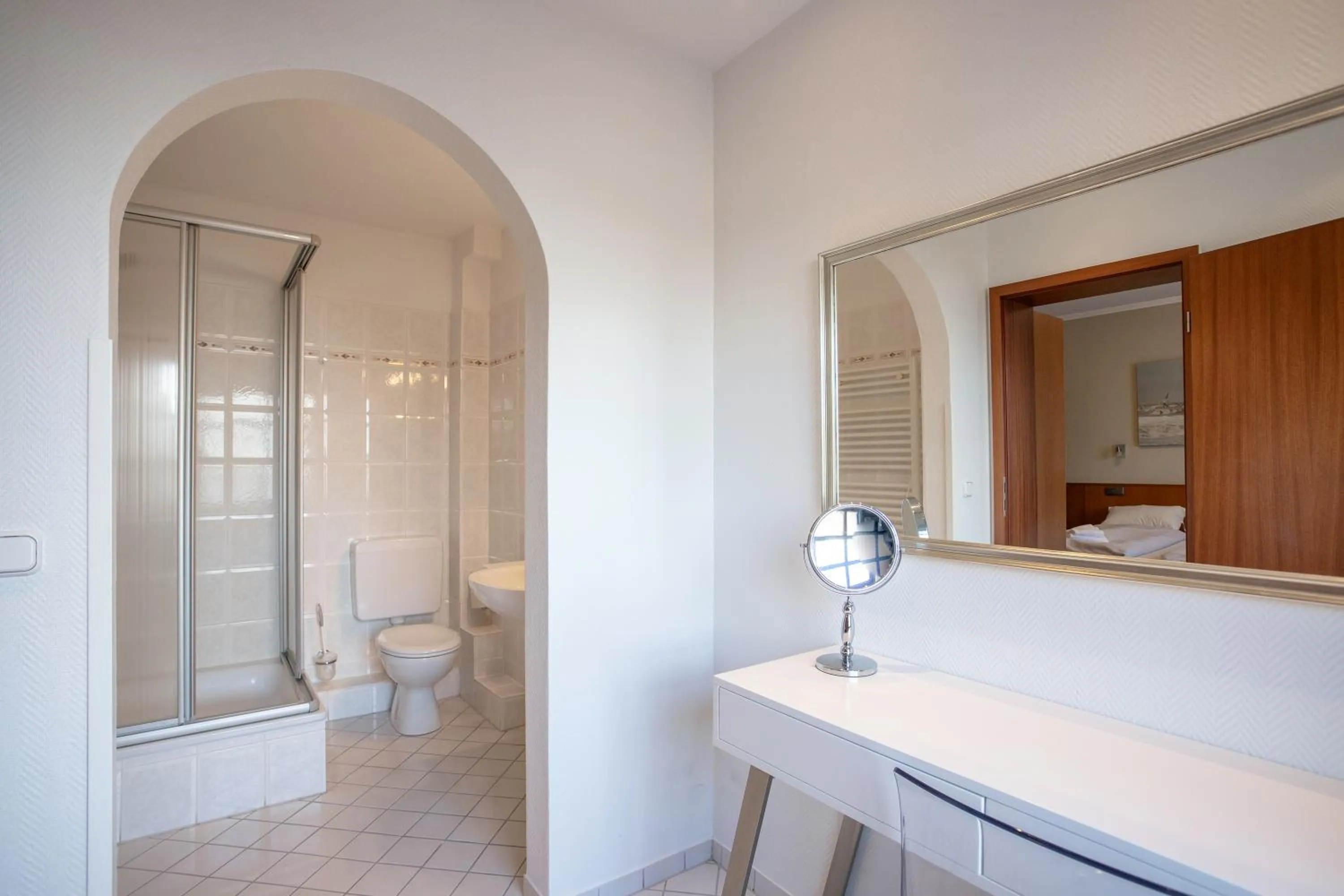 Bathroom in Lieblingsplatz Hotel Seedeich