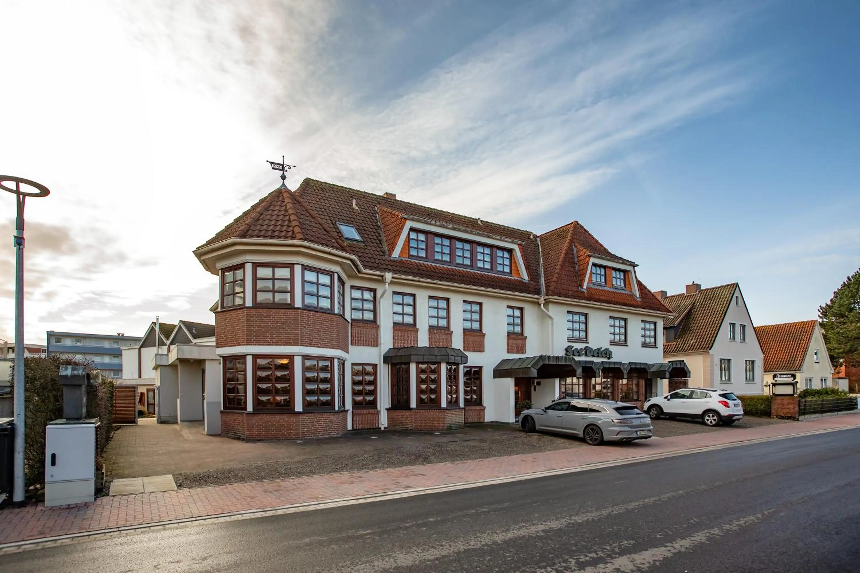 Property building in Lieblingsplatz Hotel Seedeich