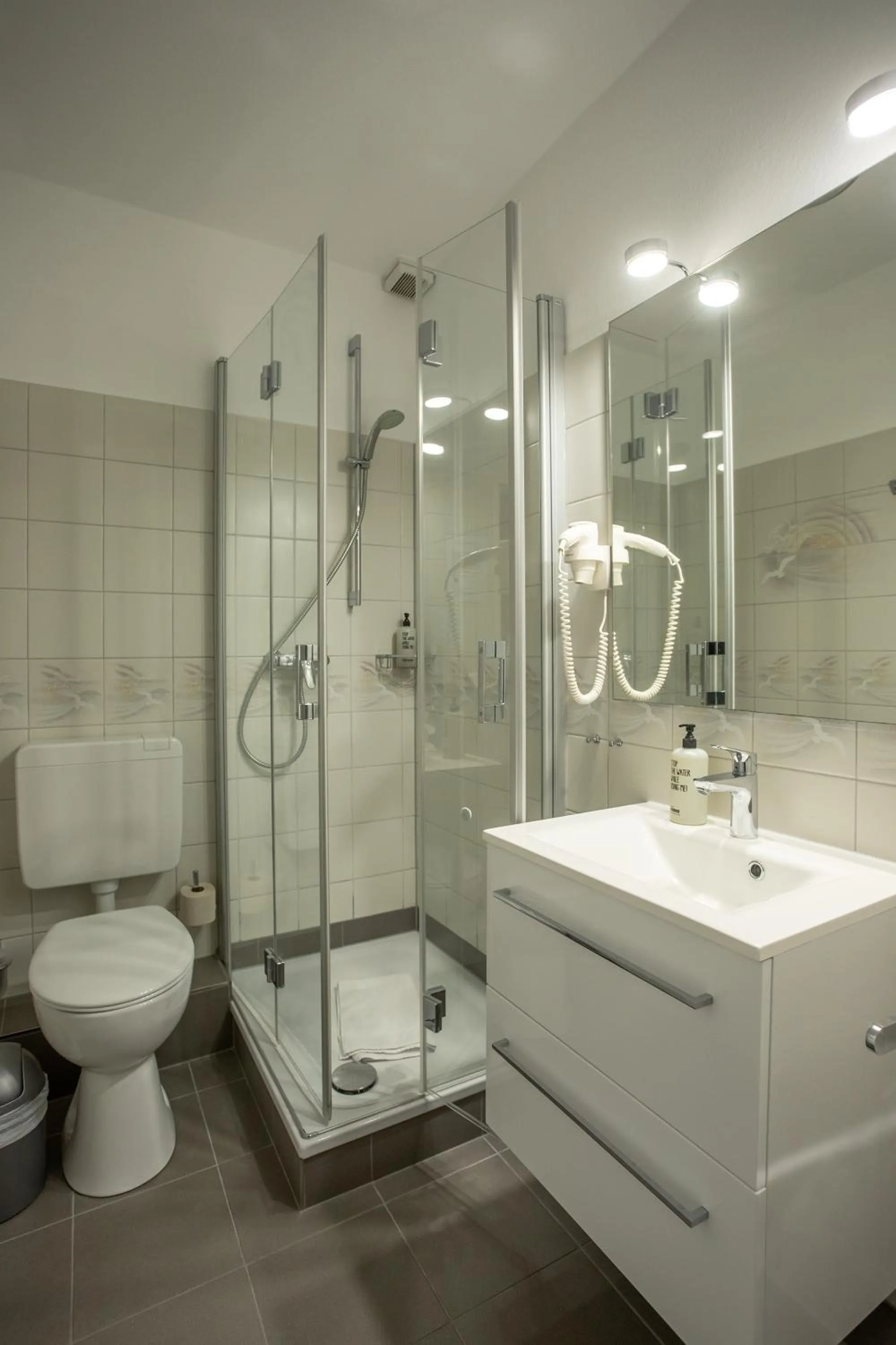 Bathroom in Lieblingsplatz Hotel Seedeich