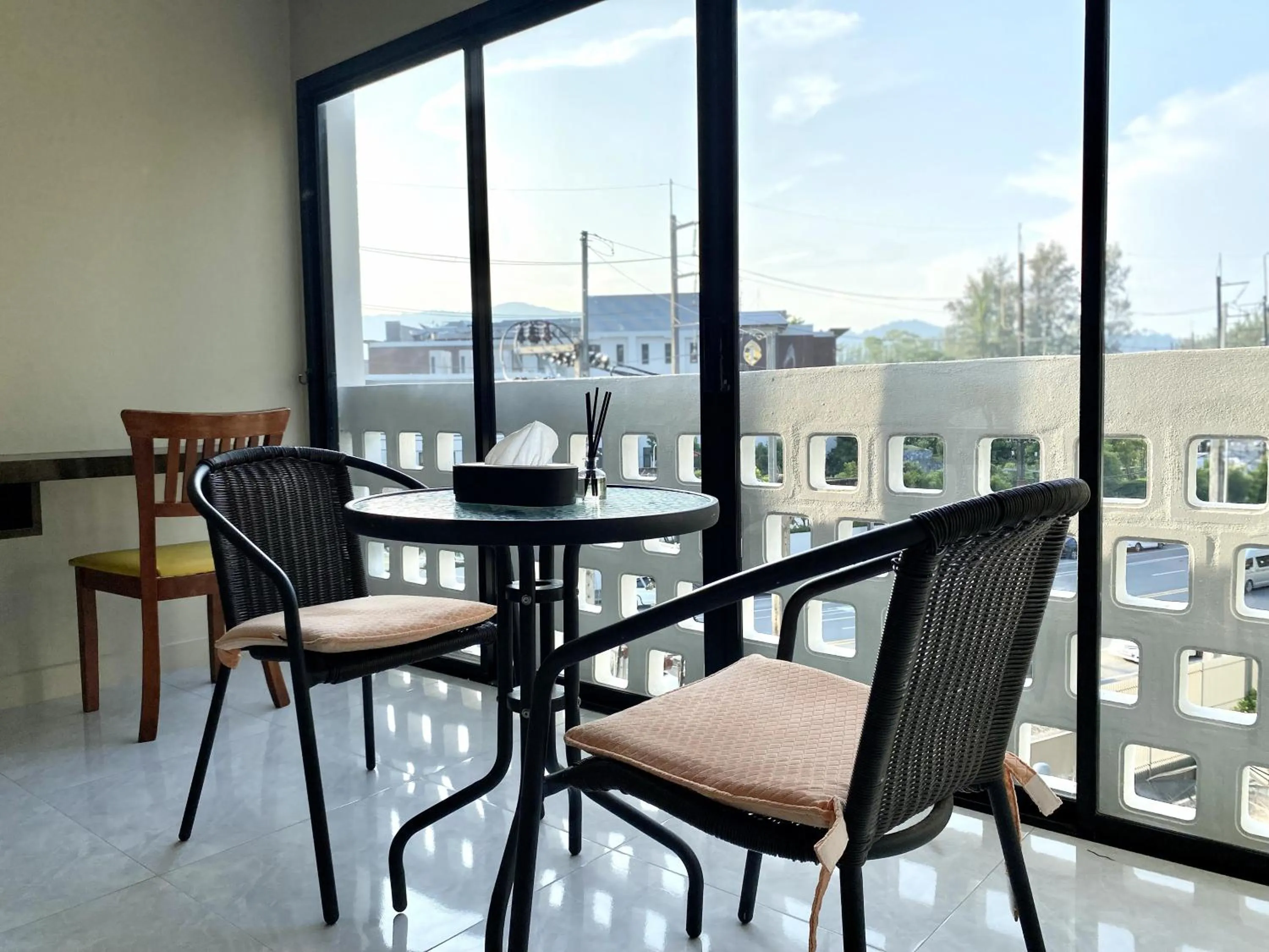 Seating area in Mamatel boutique