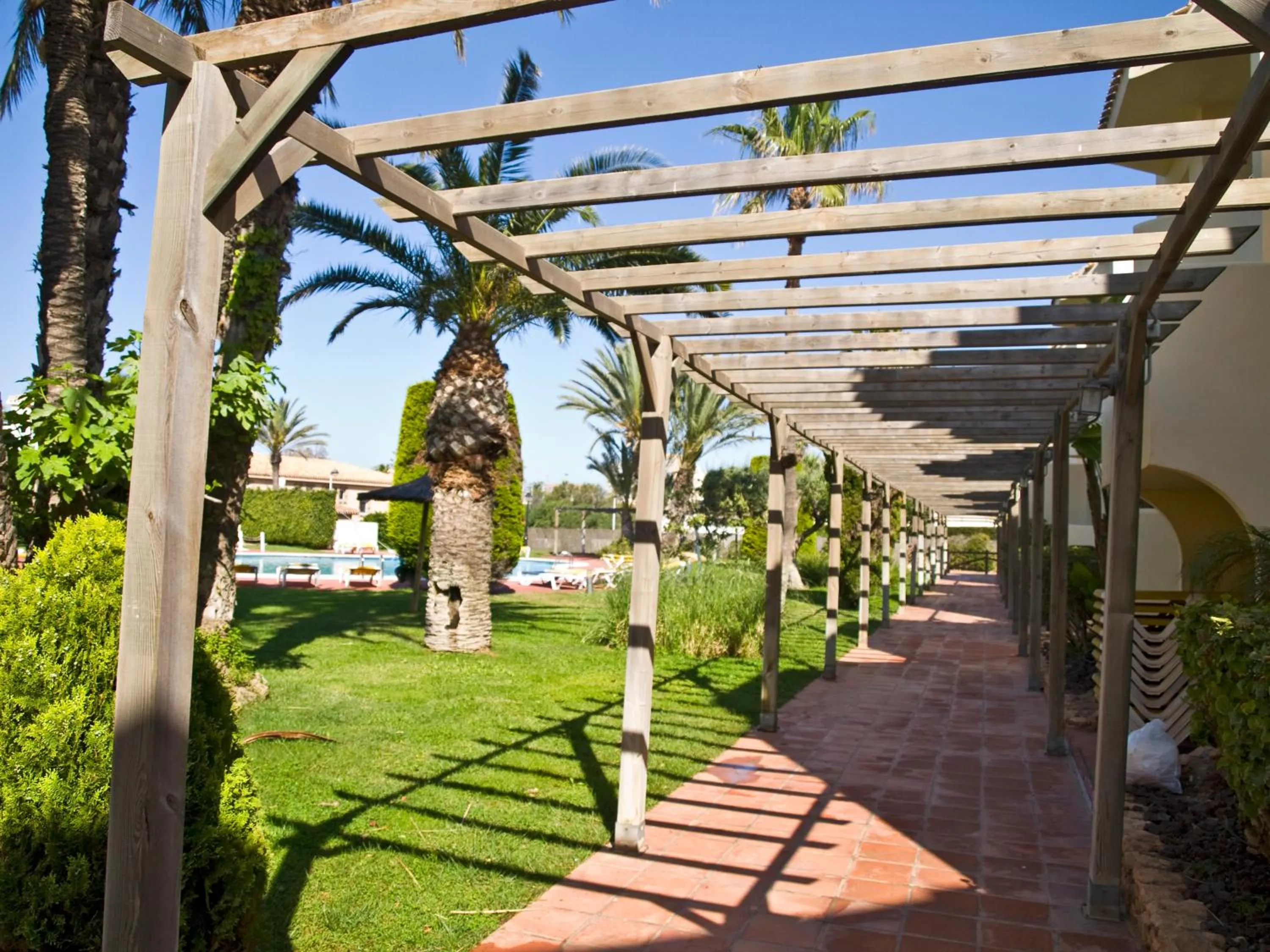Garden in Aparthotel Villas La Manga