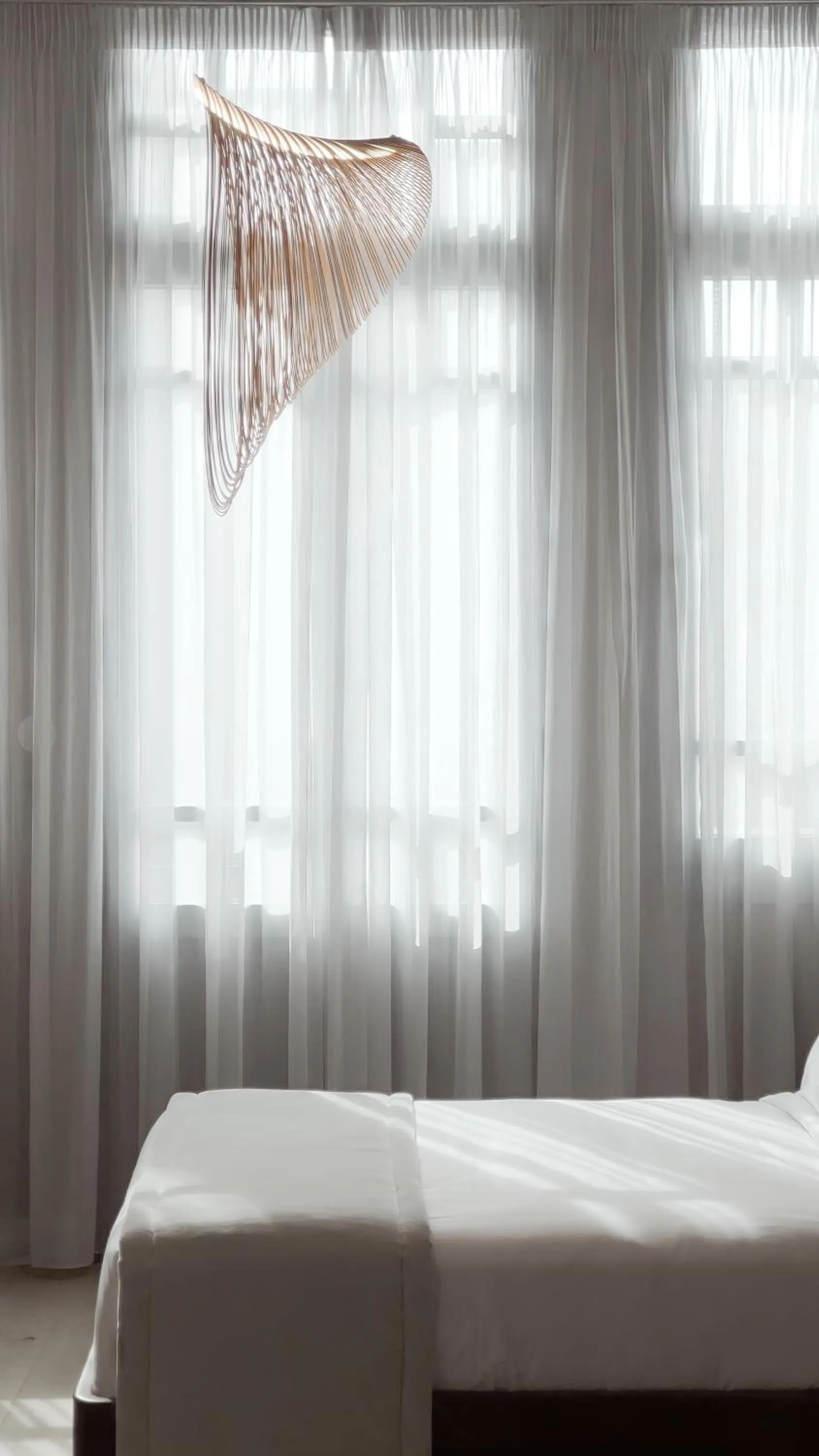 Decorative detail, Bed in Monument Hotel