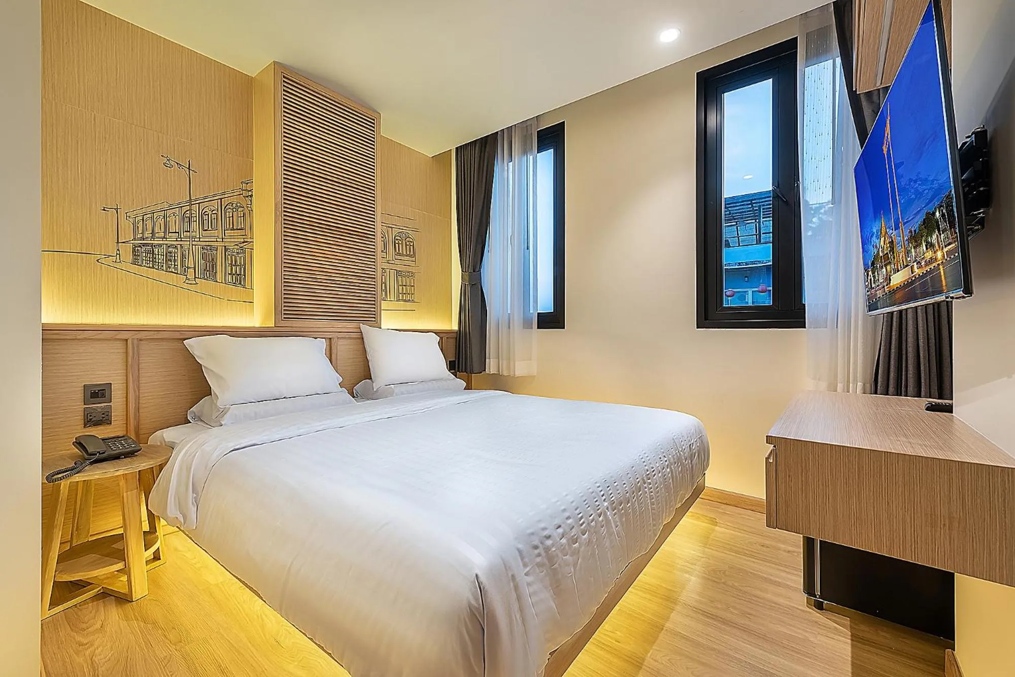 Bed in Phra Nakhon Poshtel