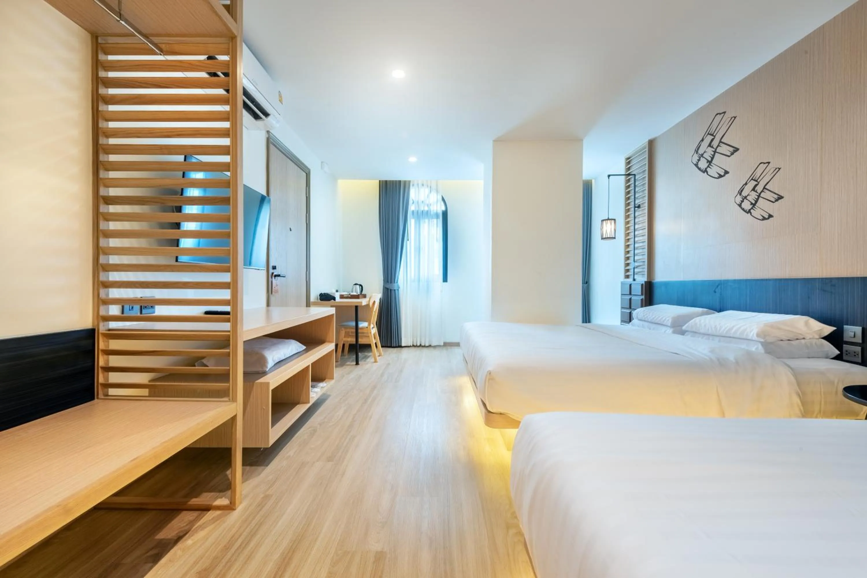 Bed in Phra Nakhon Poshtel