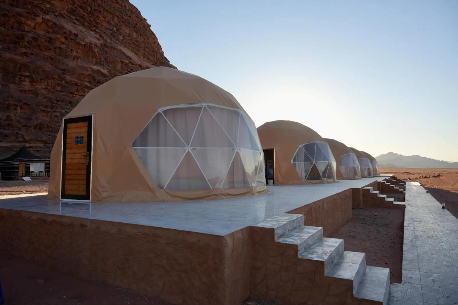 View (from property/room) in Shaheen Camp Wadi rum