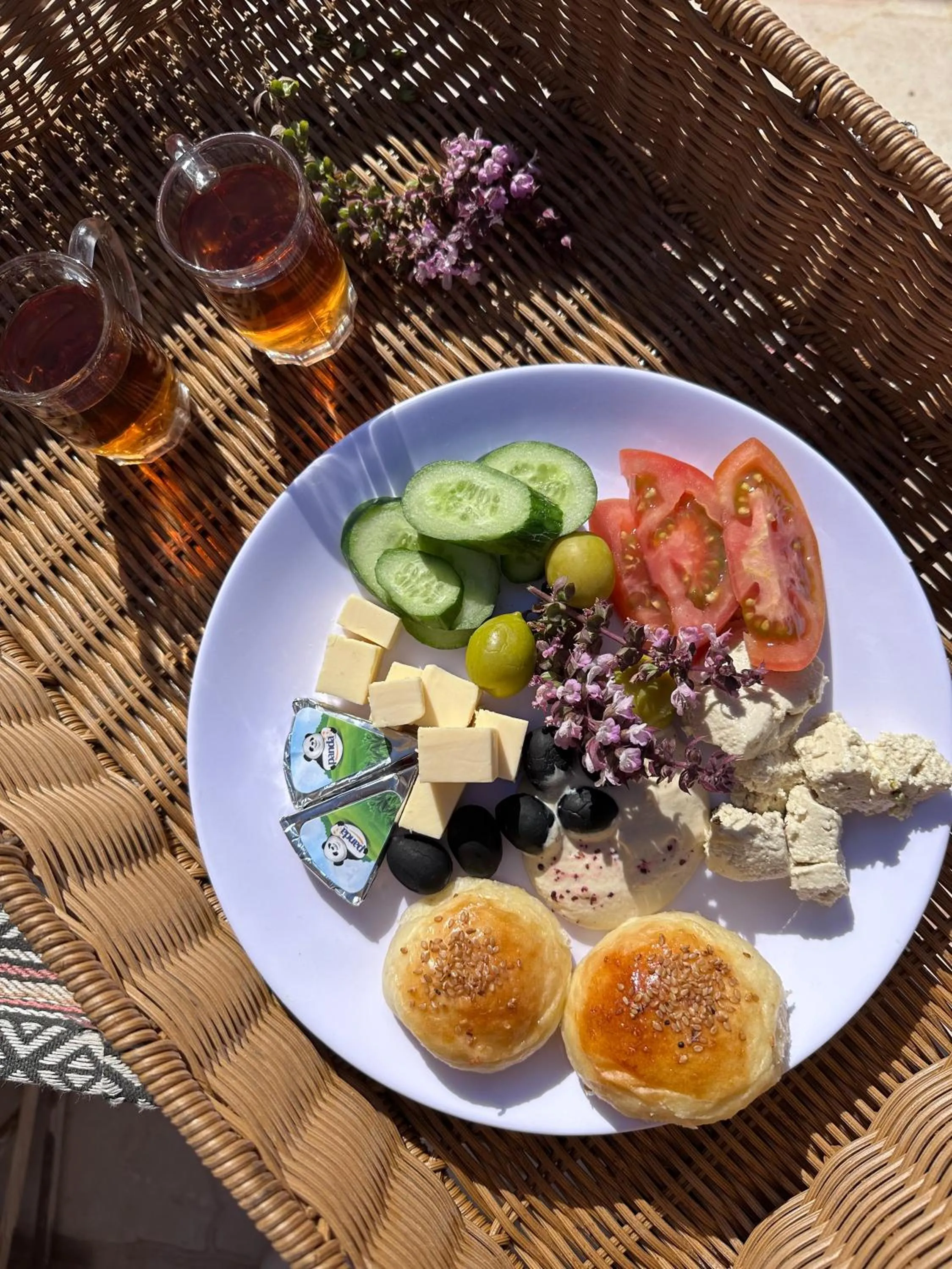Food in Shaheen Camp Wadi rum