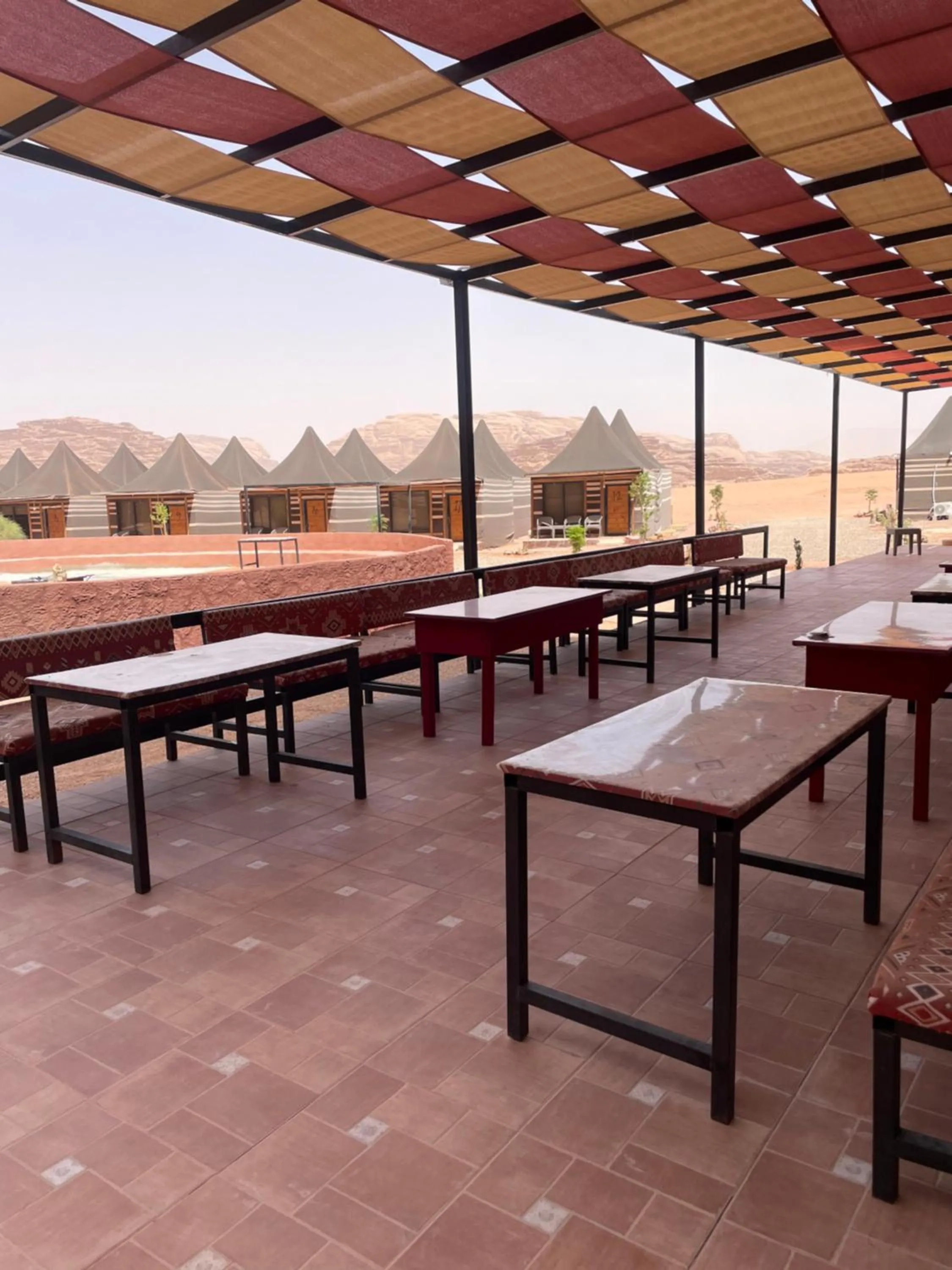 View (from property/room) in Shaheen Camp Wadi rum