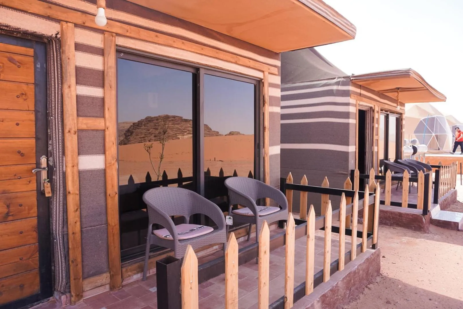 View (from property/room) in Shaheen Camp Wadi rum