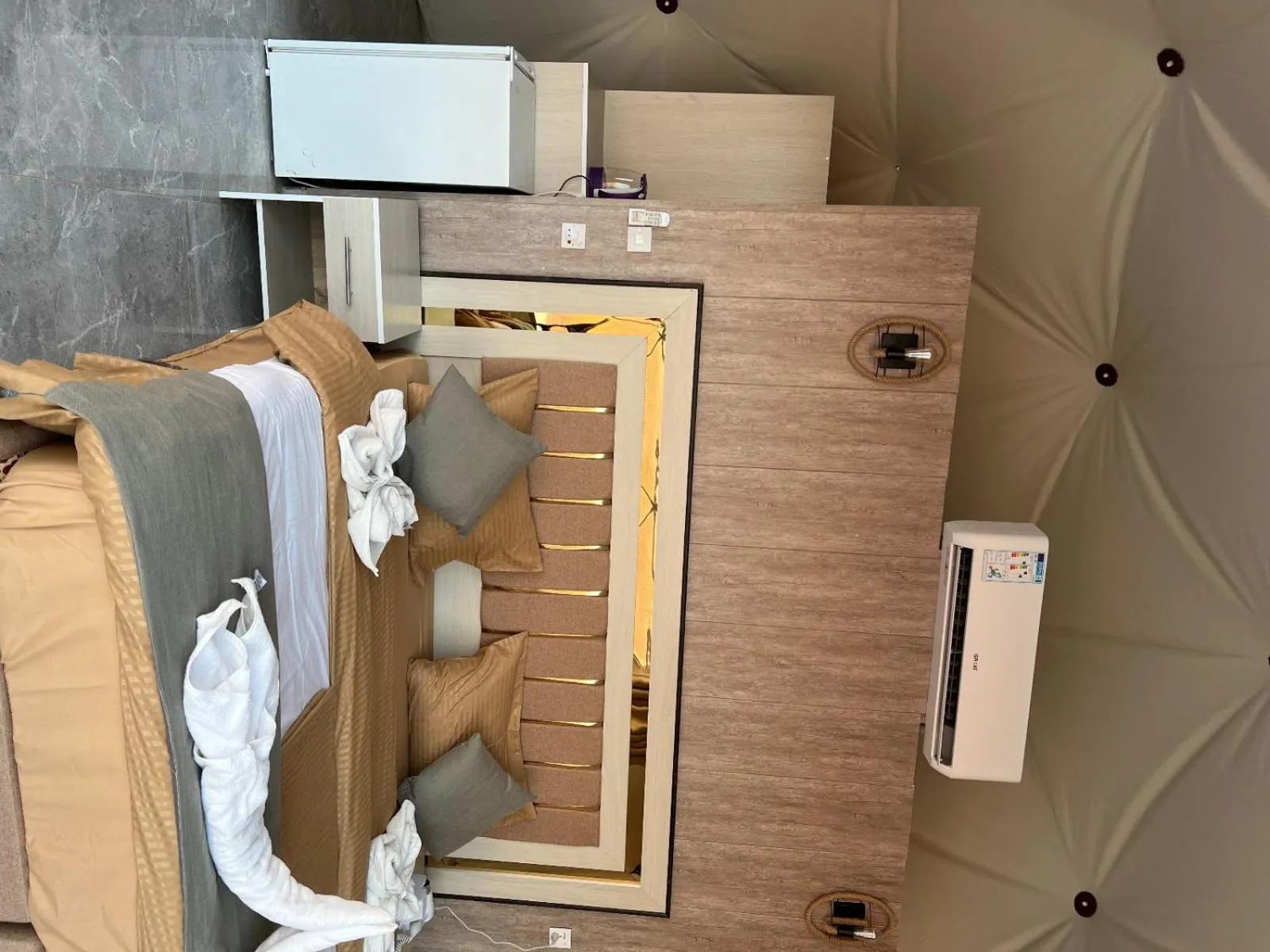 Bedroom in Shaheen Camp Wadi rum