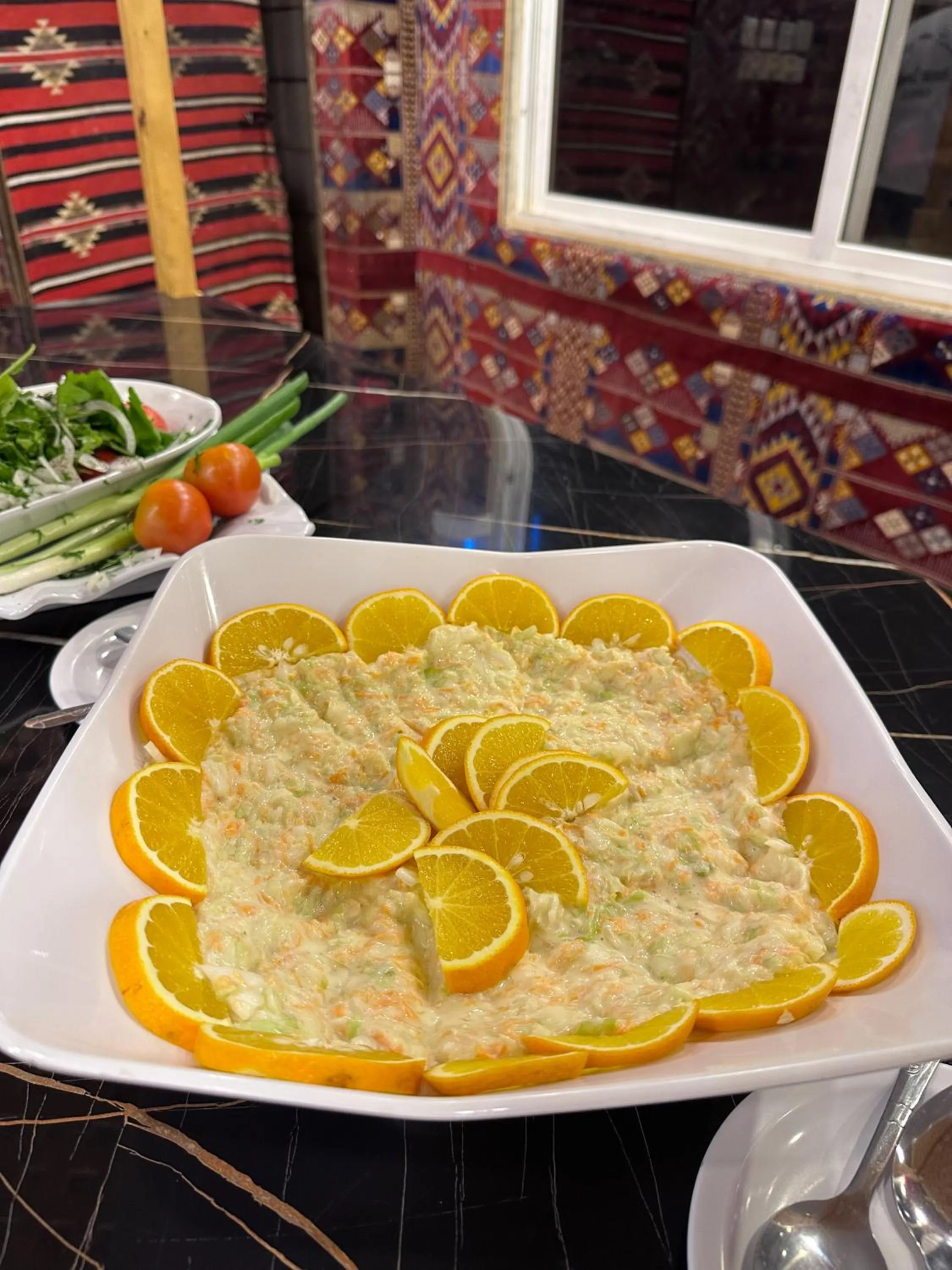Food and drinks in Shaheen Camp Wadi rum