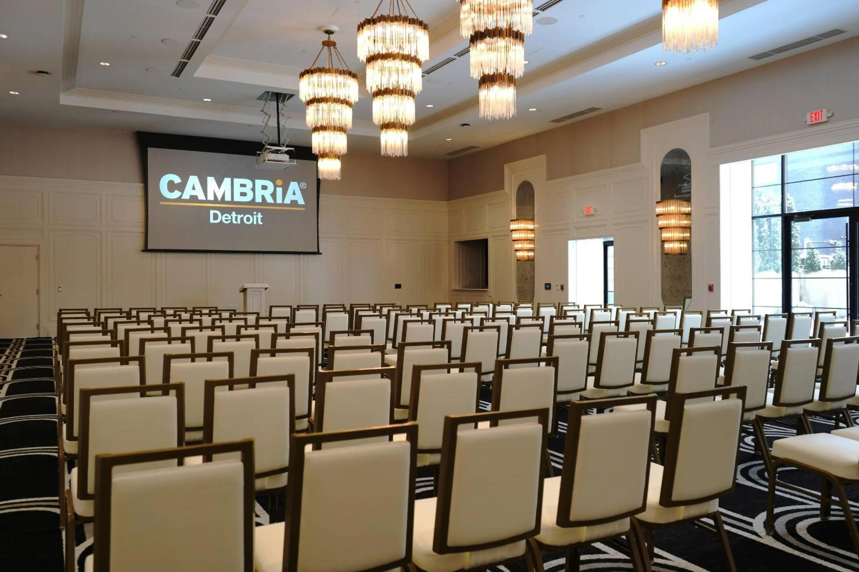 Meeting/conference room in Cambria Hotel Detroit Downtown