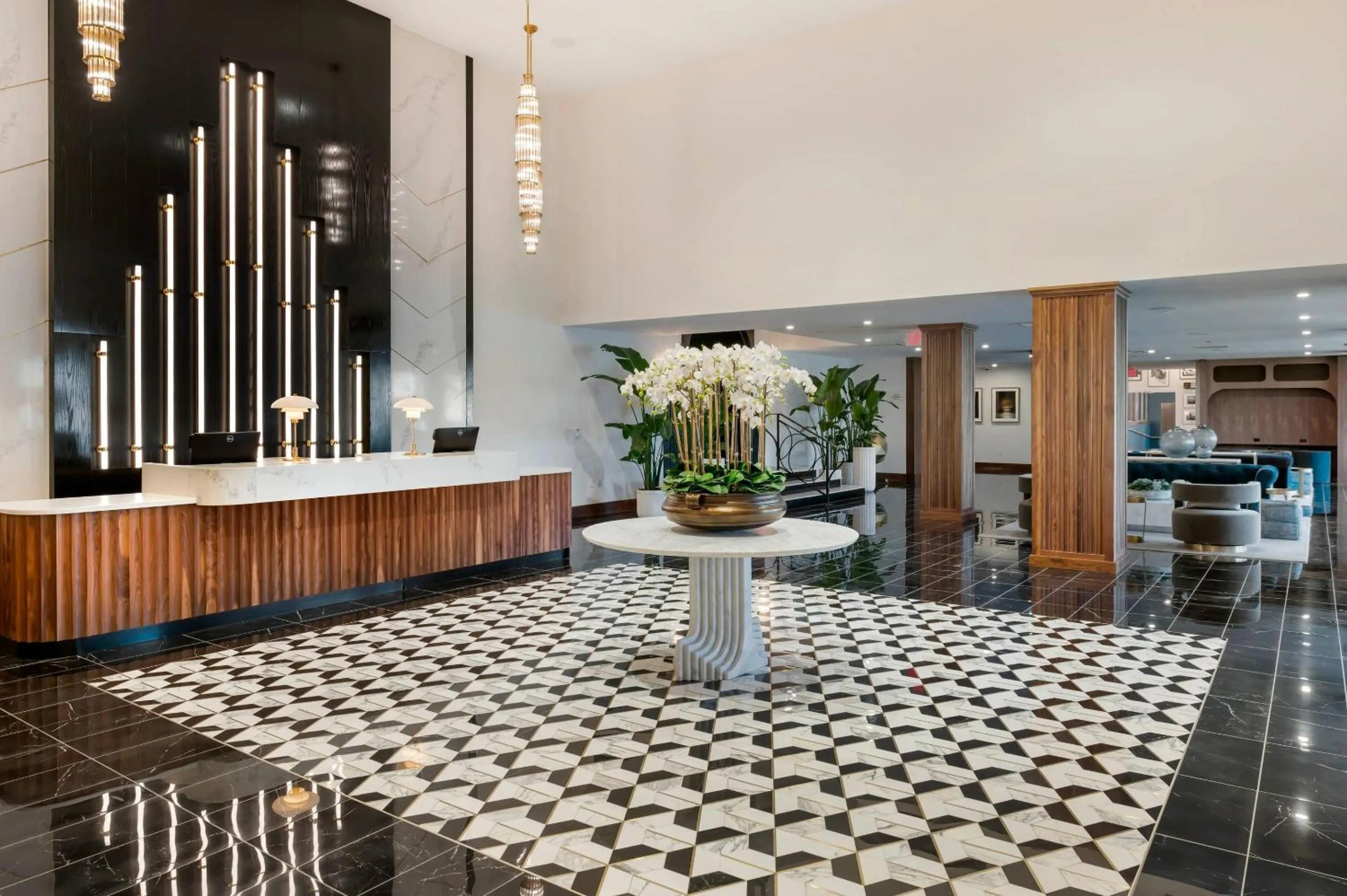 Lobby or reception in Cambria Hotel Detroit Downtown