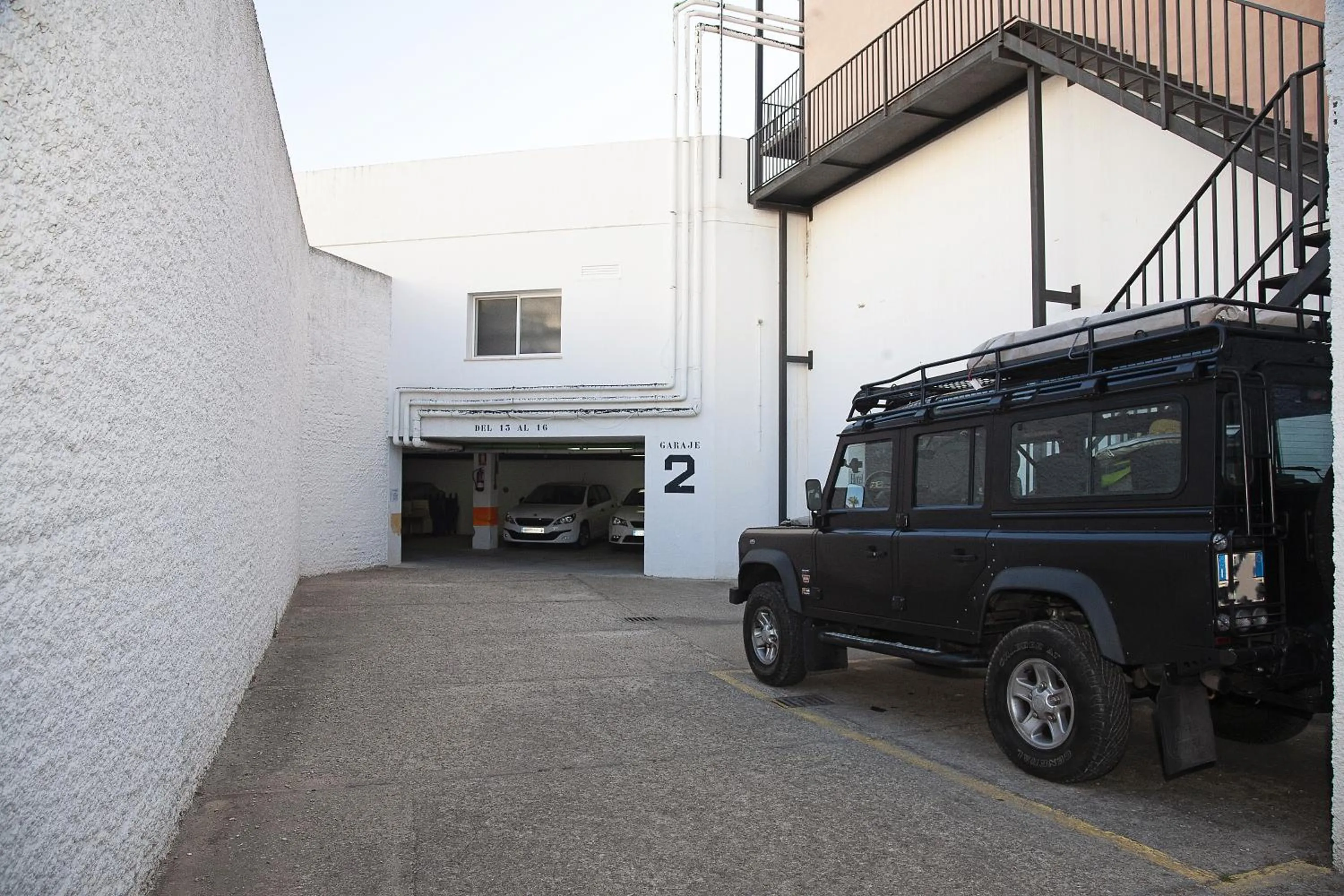 Parking in Hotel Caribe