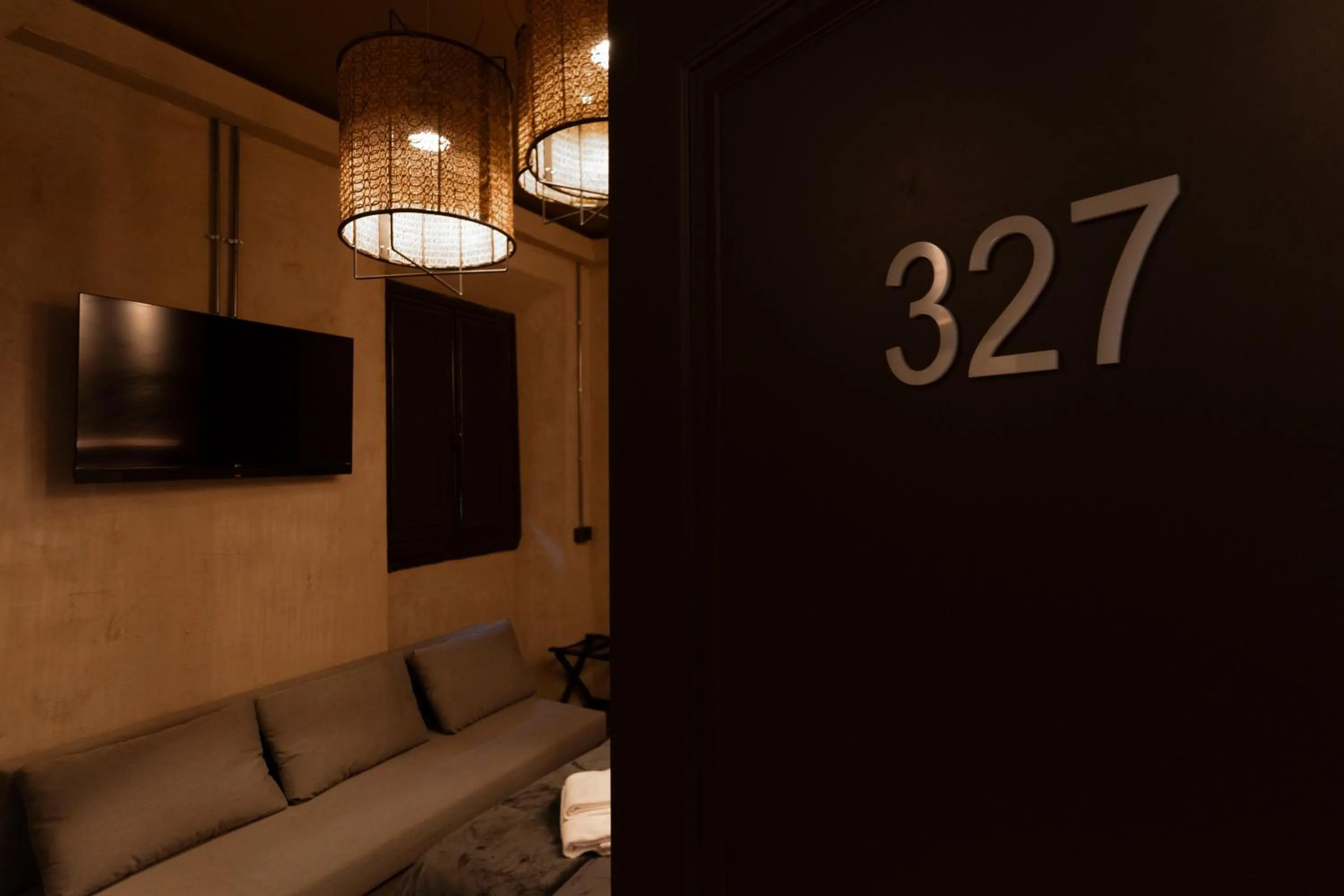 Living room in Hotel & Hostel 7