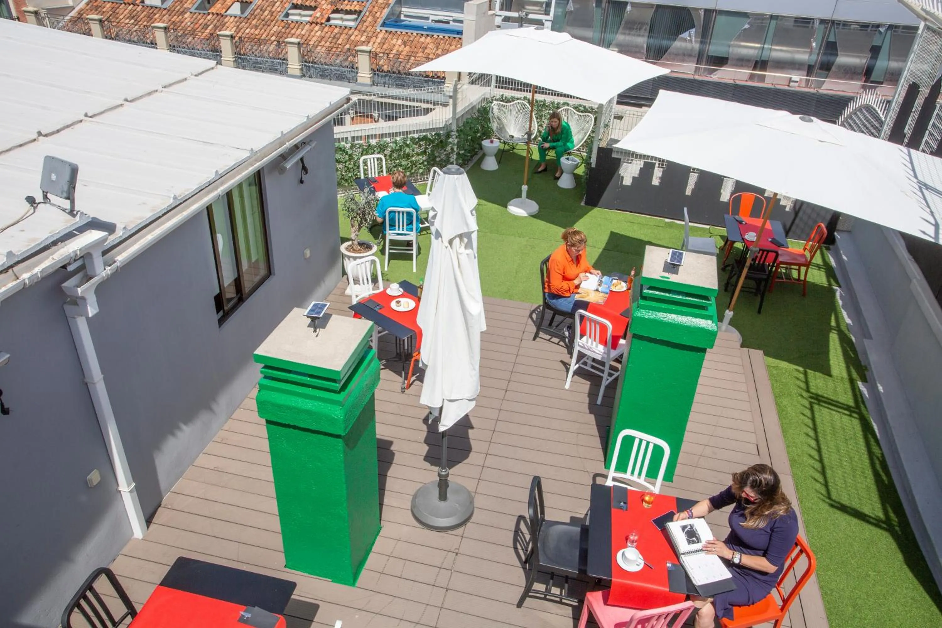 Balcony/Terrace in Casual del Teatro Madrid