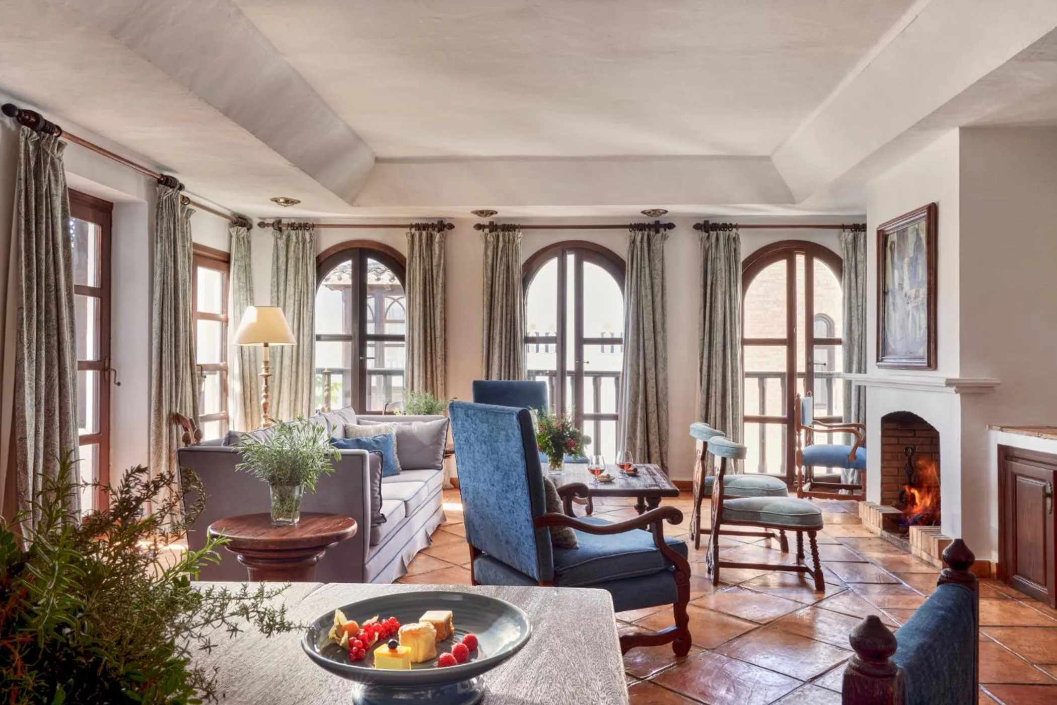 Seating area in Finca La Bobadilla - The Leading Hotels of the World