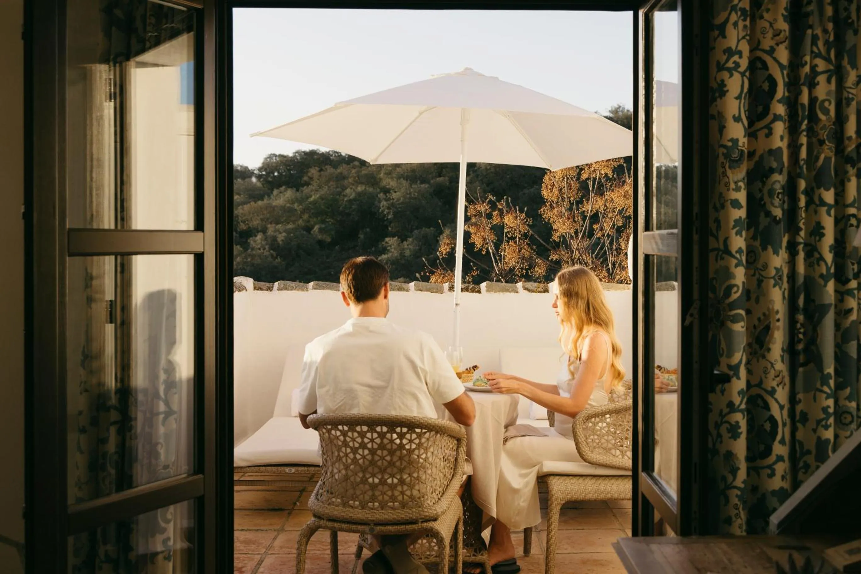 Patio in Finca La Bobadilla - The Leading Hotels of the World