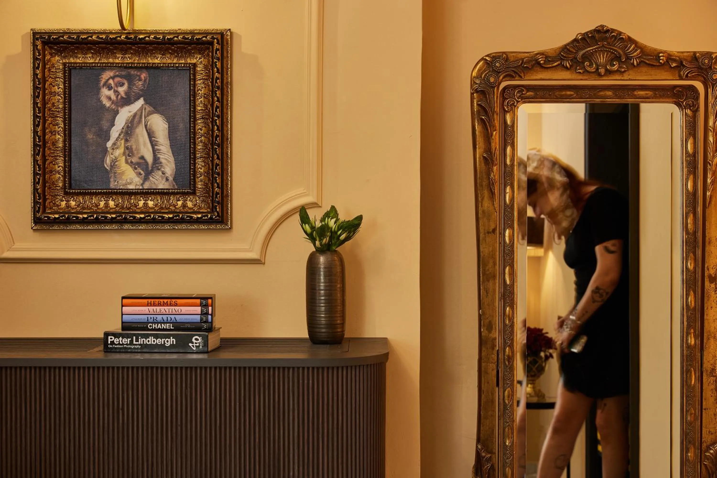 Decorative detail in Rephael House Boutique Hotel