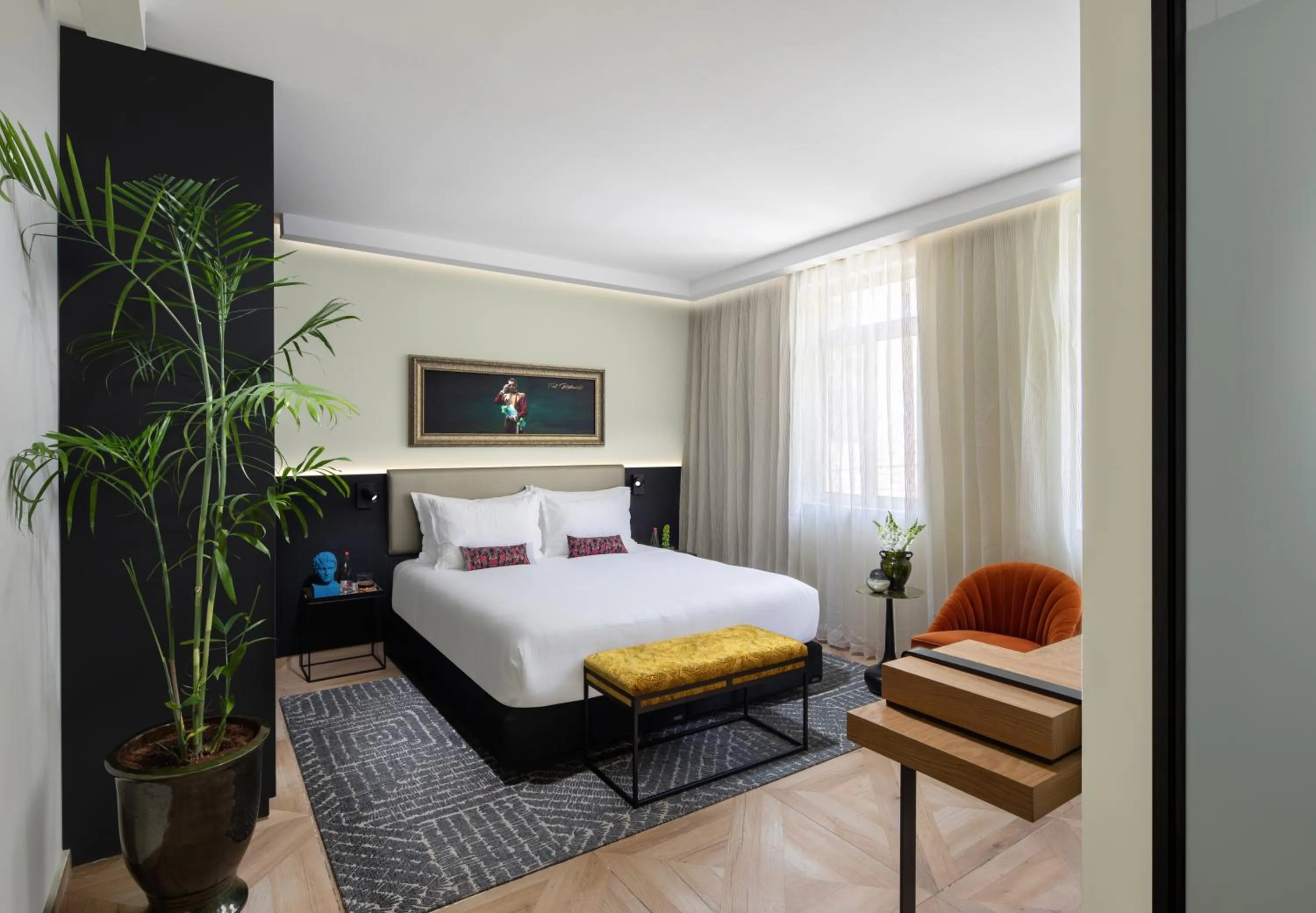 Bedroom, Bed in Rephael House Boutique Hotel