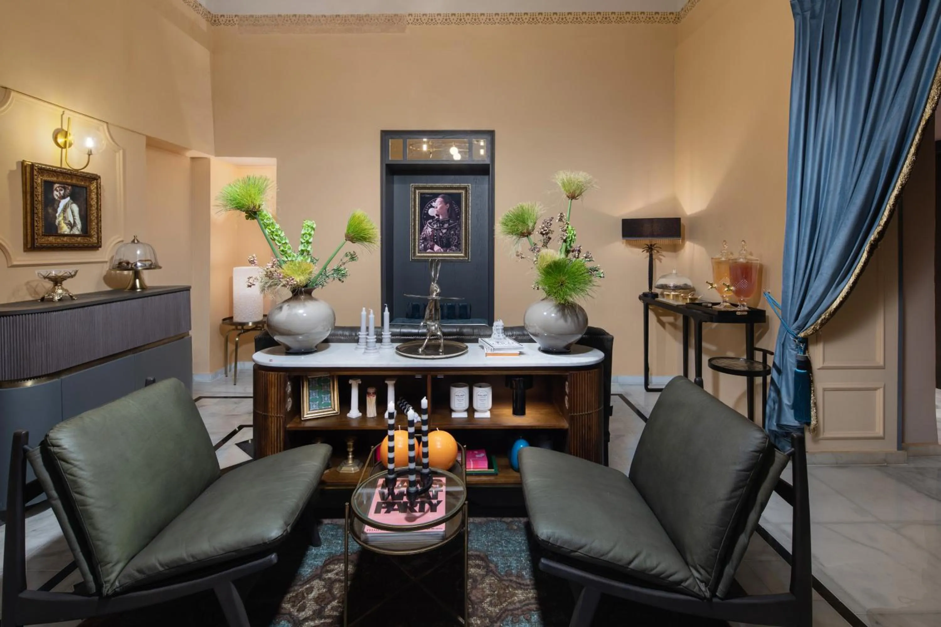 Living room in Rephael House Boutique Hotel