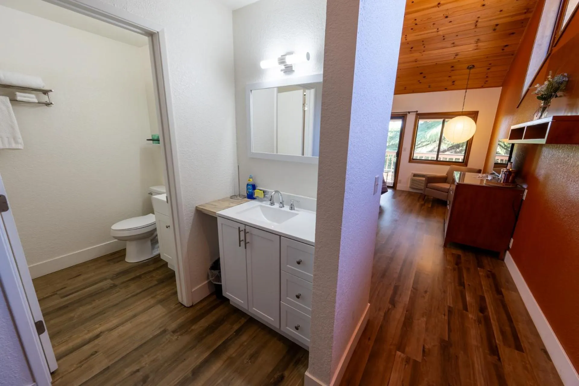 Kitchen or kitchenette in Amador Hotel