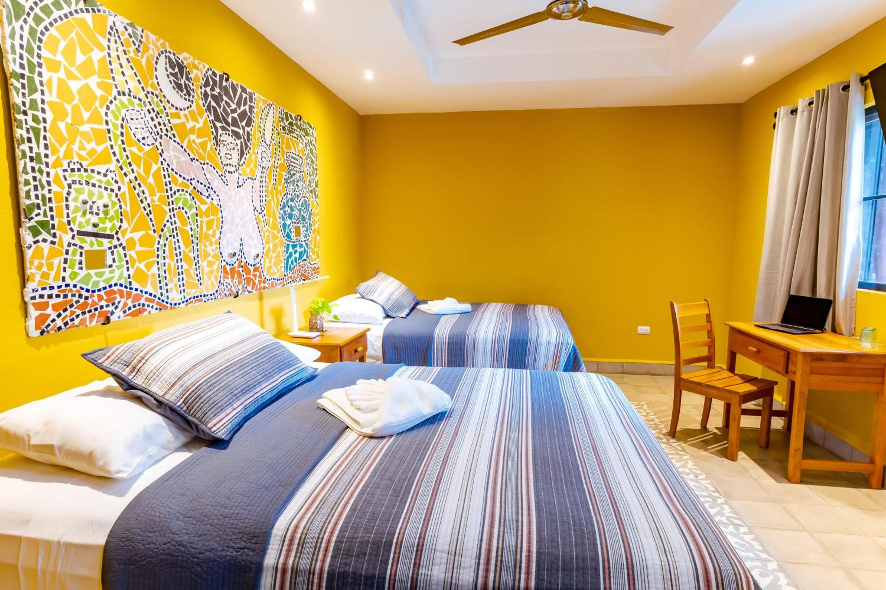 Bed in Hotel Boutique Mosaico