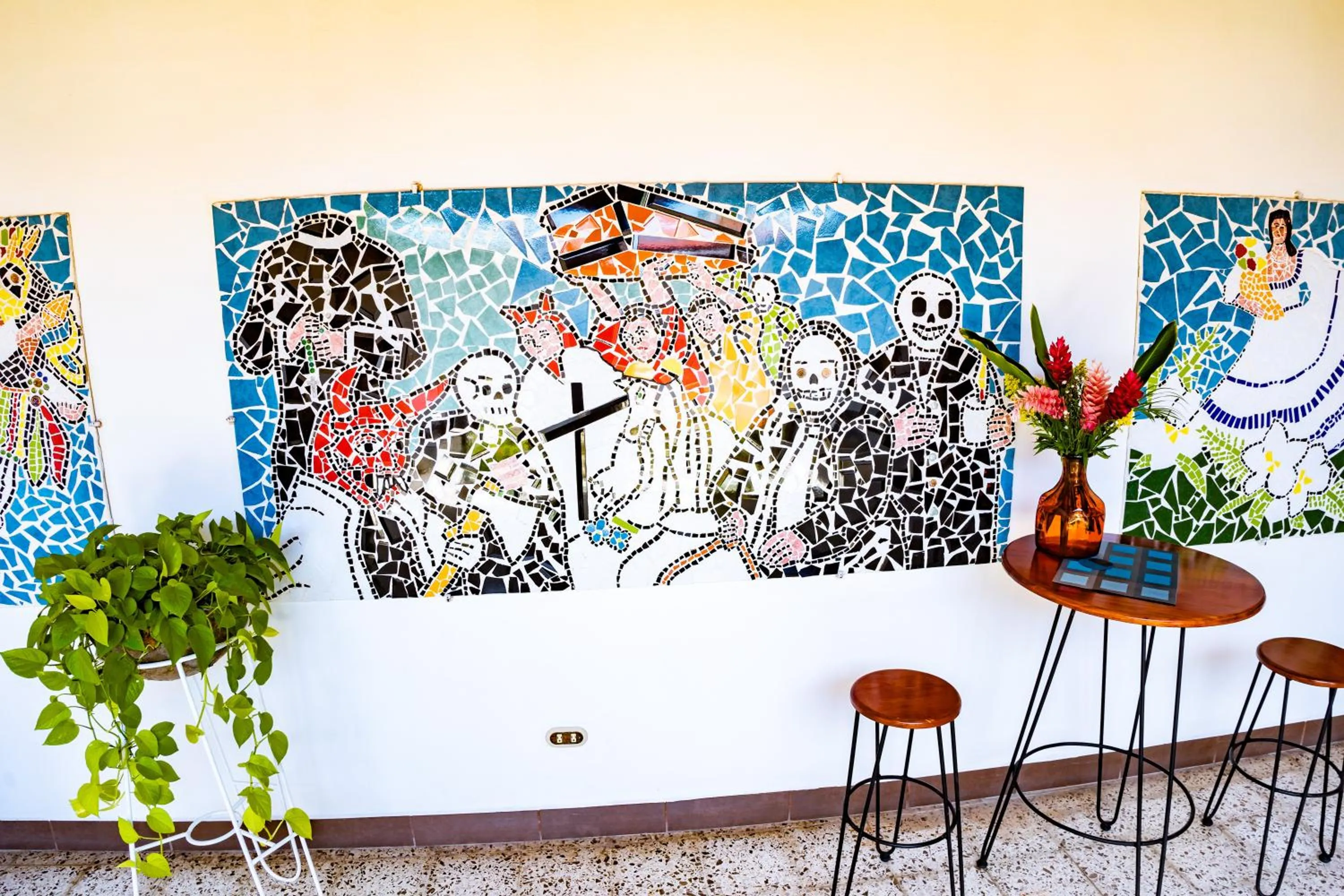 Decorative detail in Hotel Boutique Mosaico