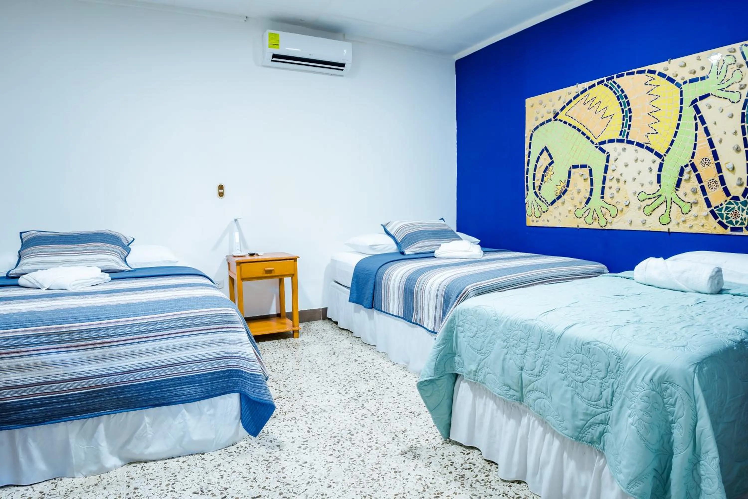 Bedroom, Bed in Hotel Boutique Mosaico