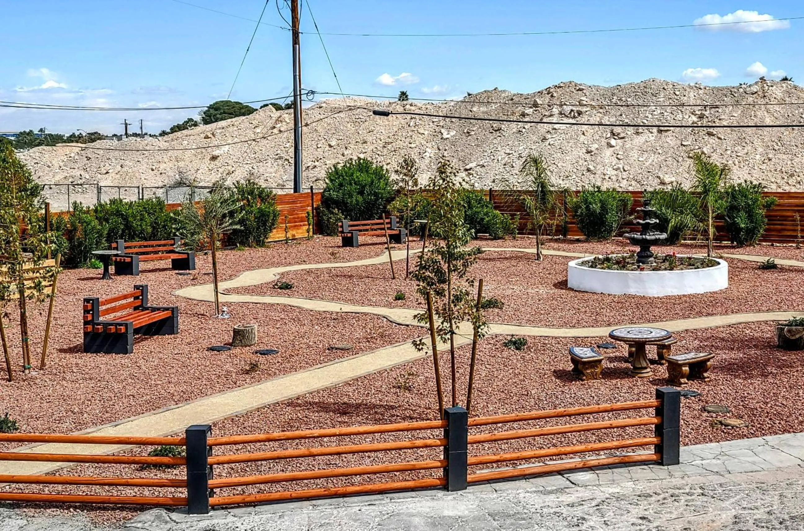 Natural landscape in Nirvana Hotel