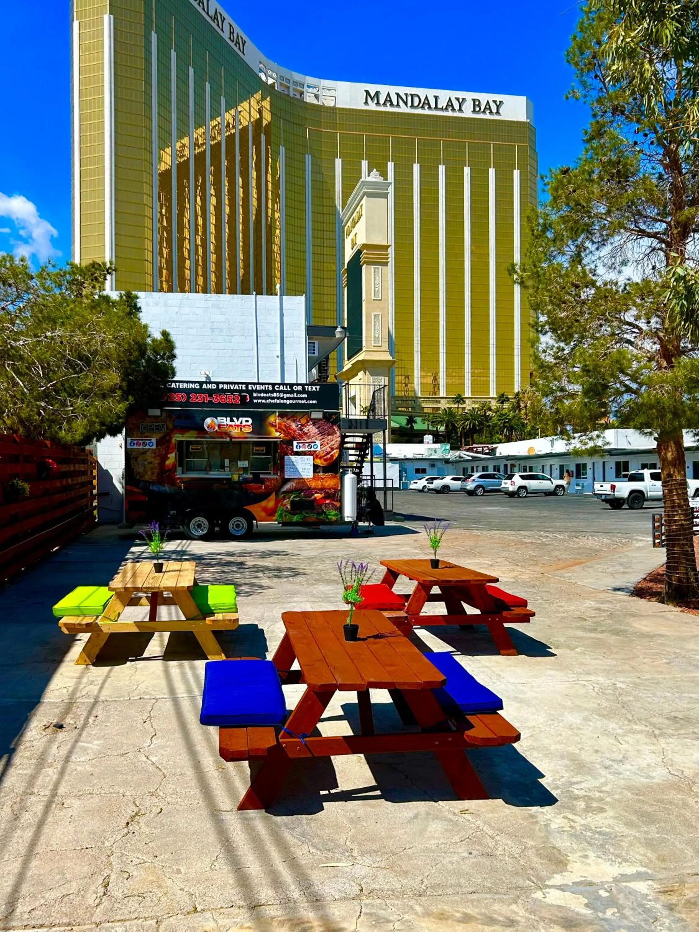 Seating area in Nirvana Hotel
