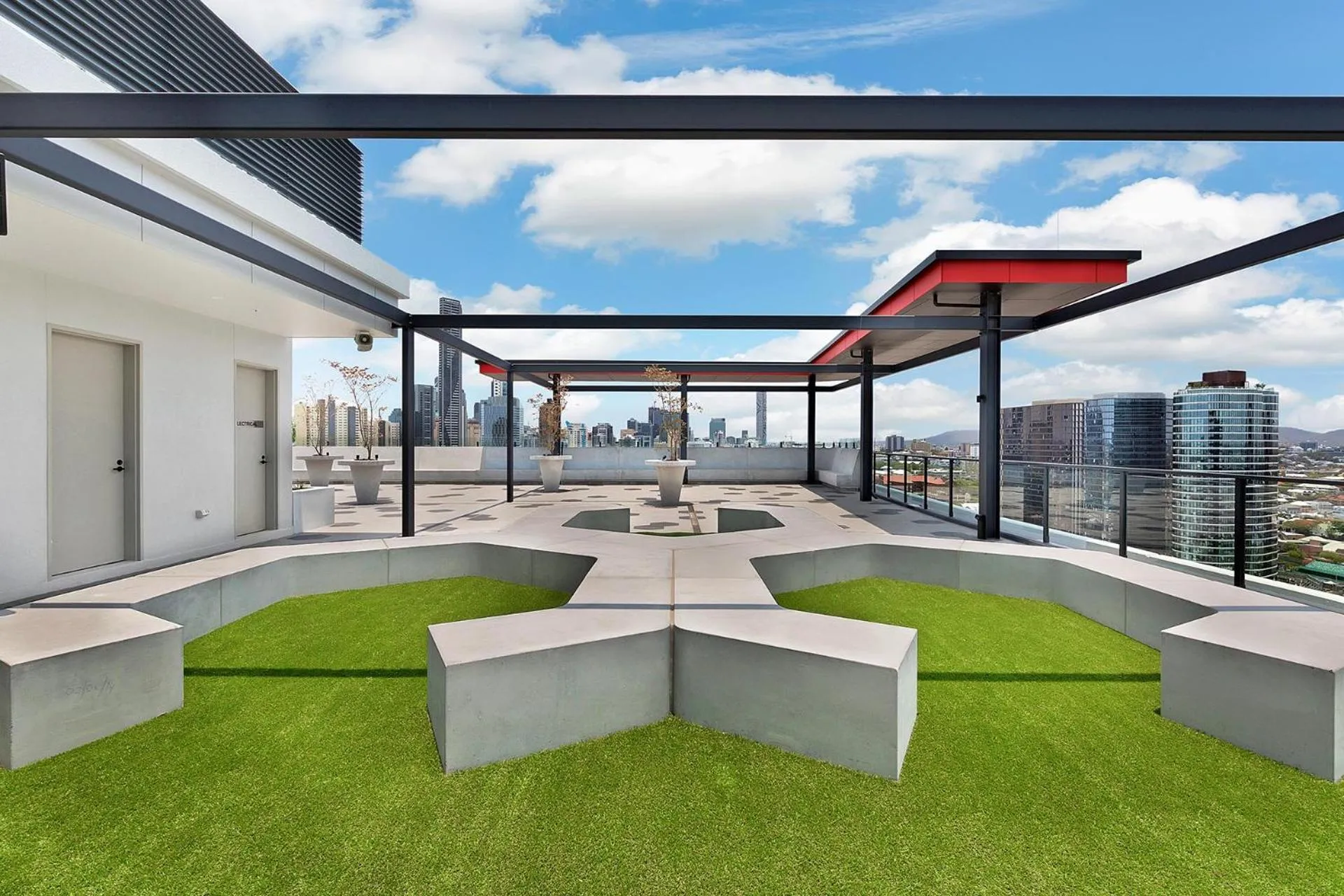 Patio in Kooii Apartments