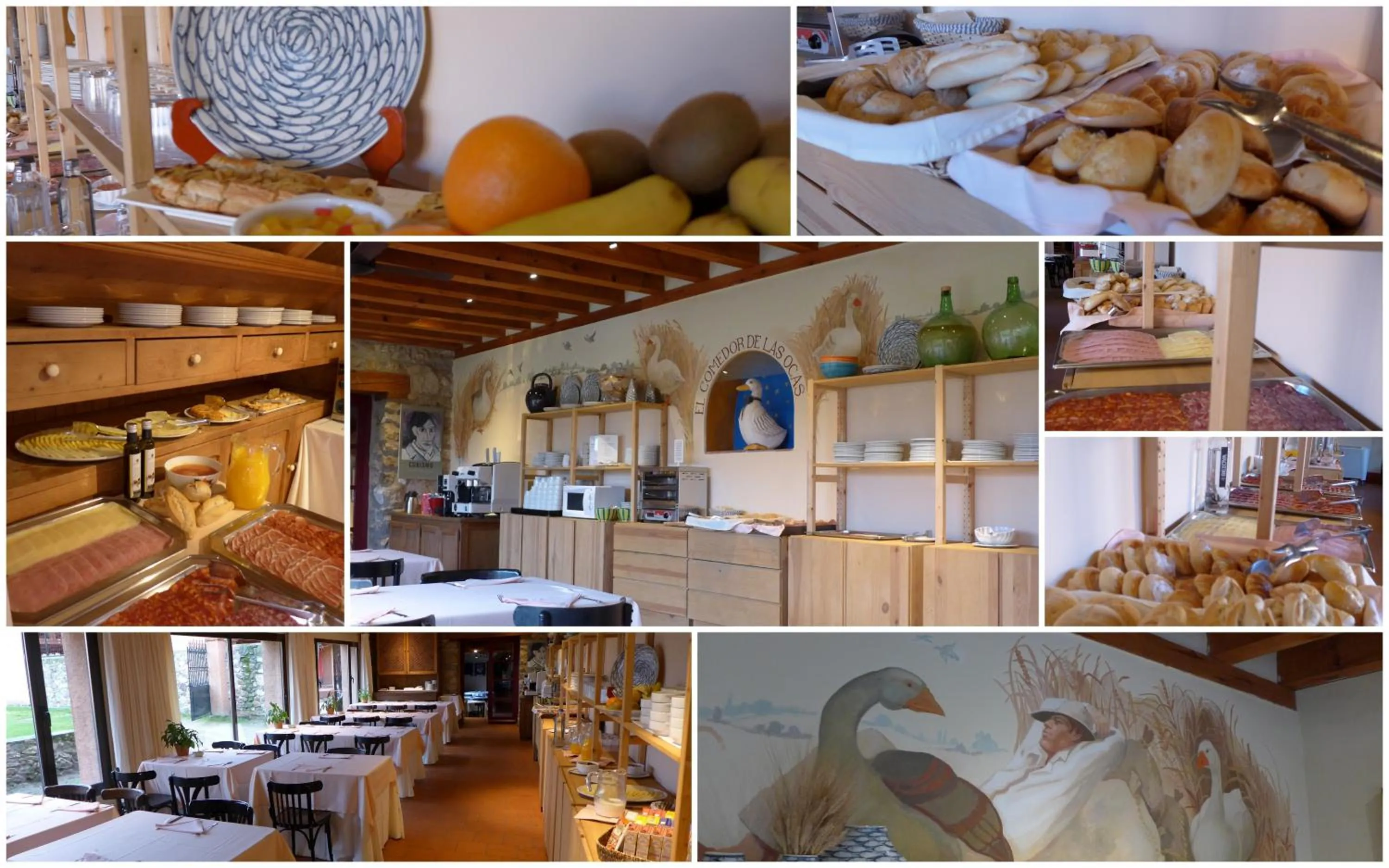 Buffet breakfast in Hotel El Rancho