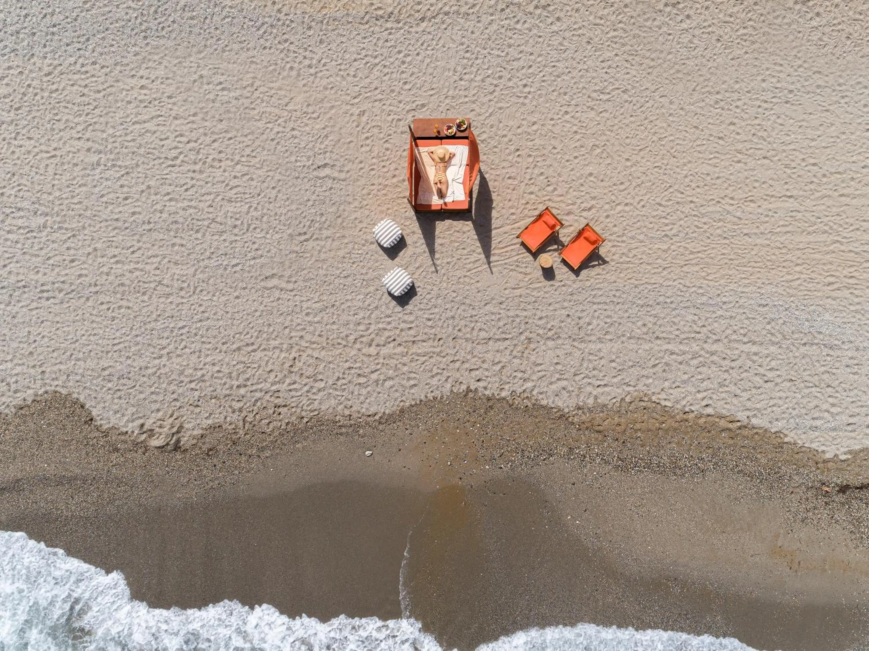 Natural landscape in Aquila Rithymna Beach