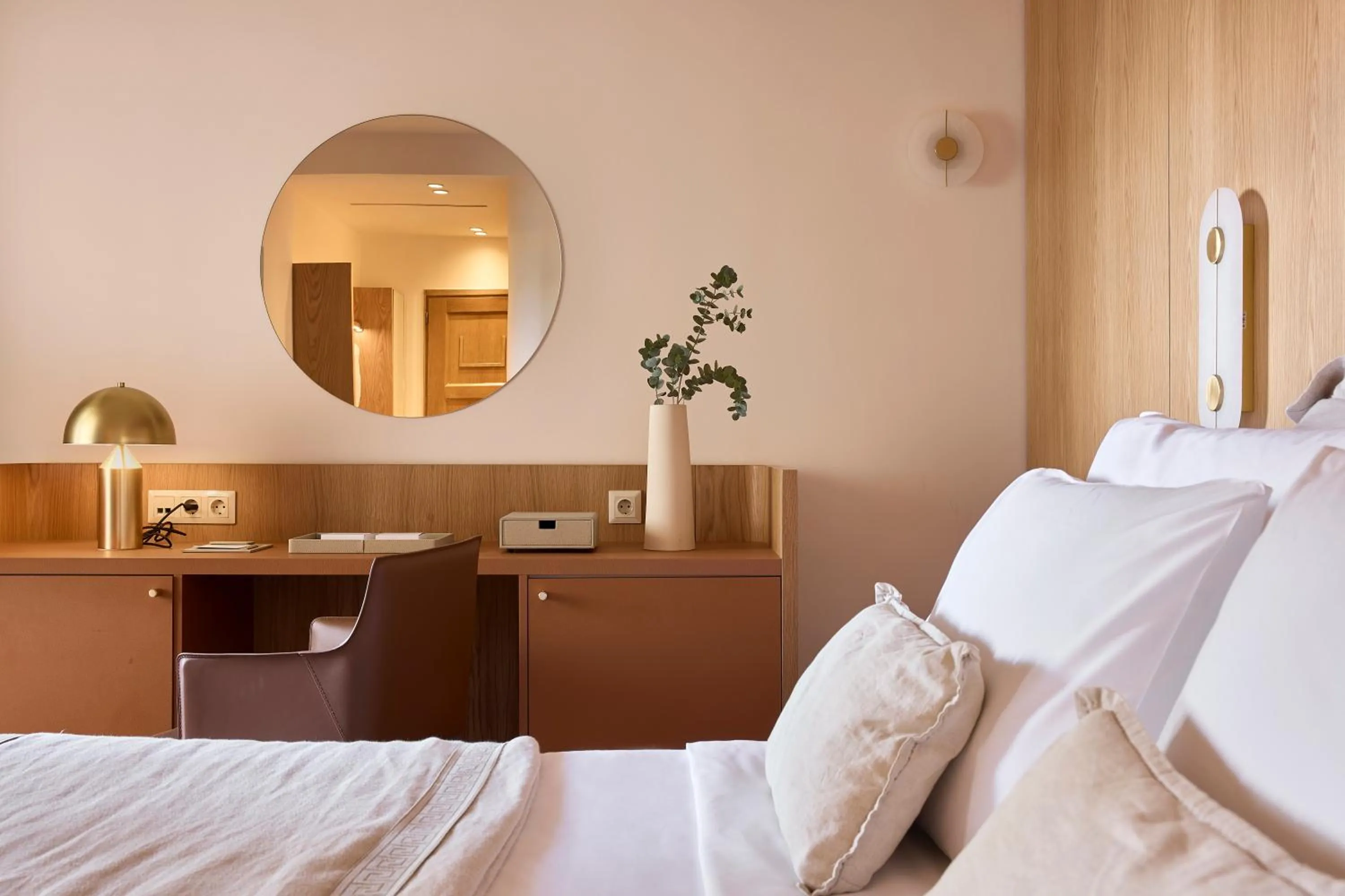 Bedroom, Bed in Aquila Rithymna Beach