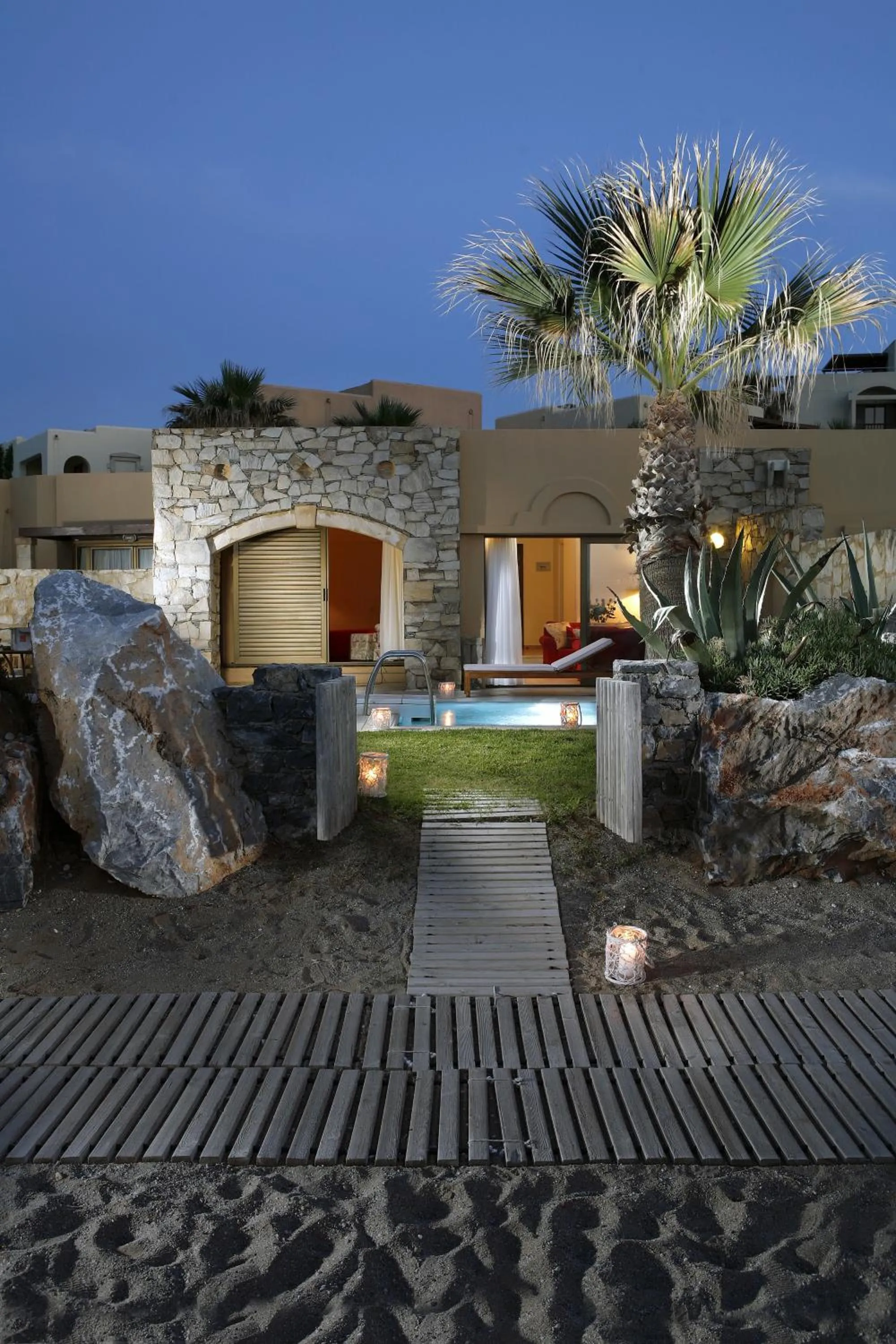 Balcony/Terrace in Aquila Rithymna Beach