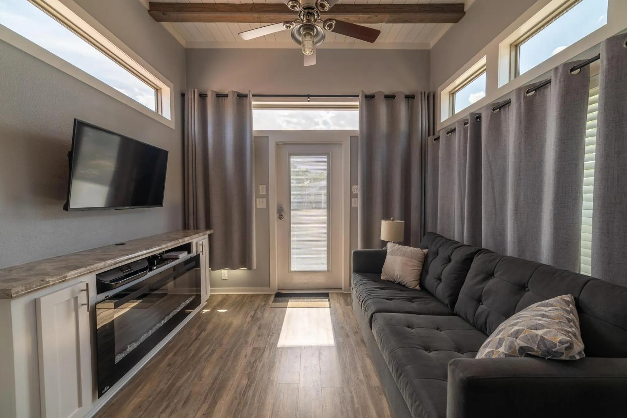 Living room in Tiny Upscale Resort Home