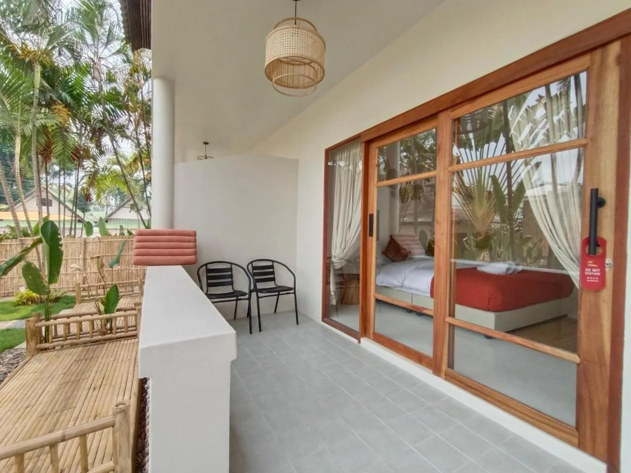 Balcony/Terrace, Bed in 23 PAI HOUSE boutique hotel