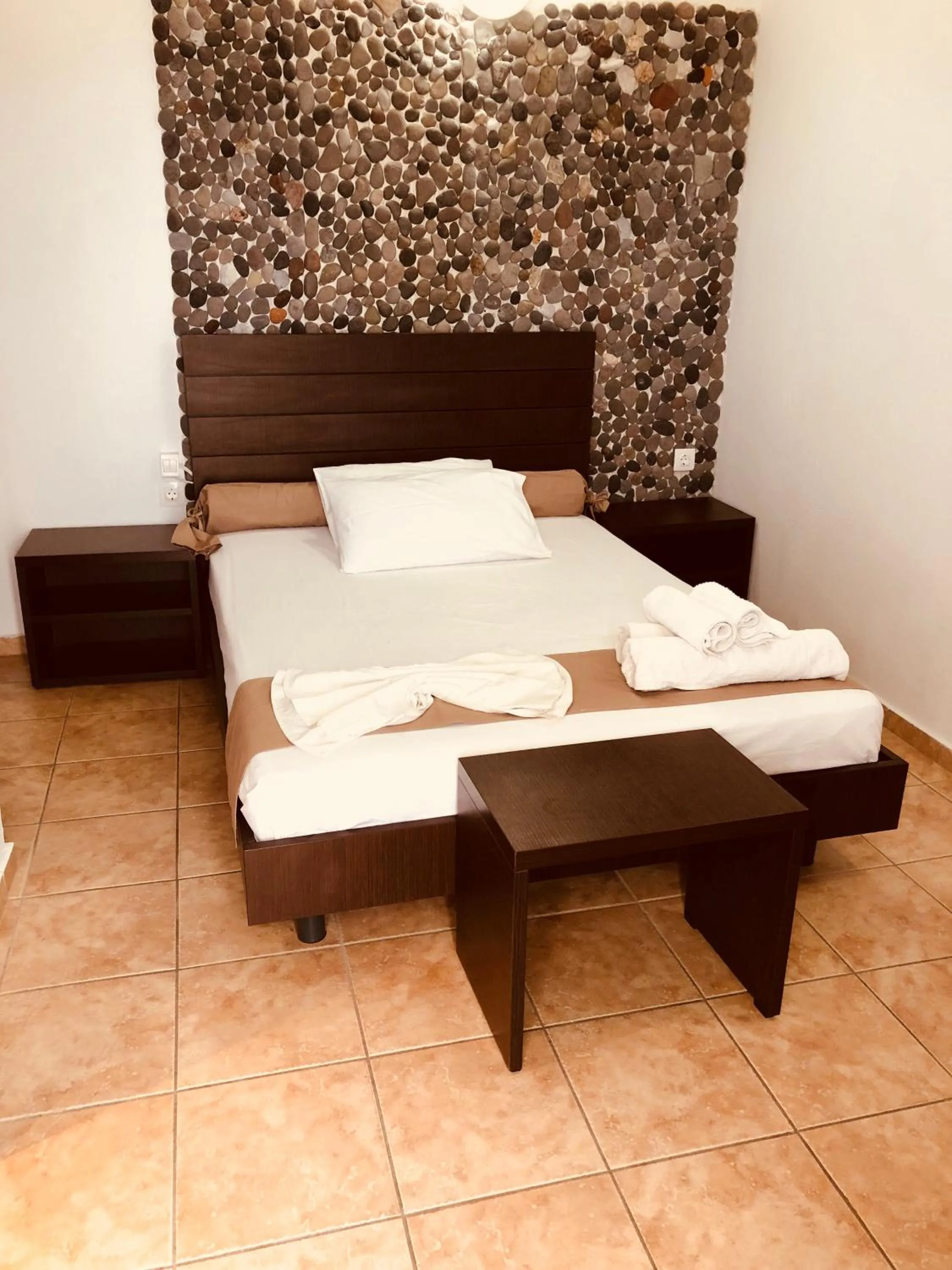 Bed in Villa Livadaros