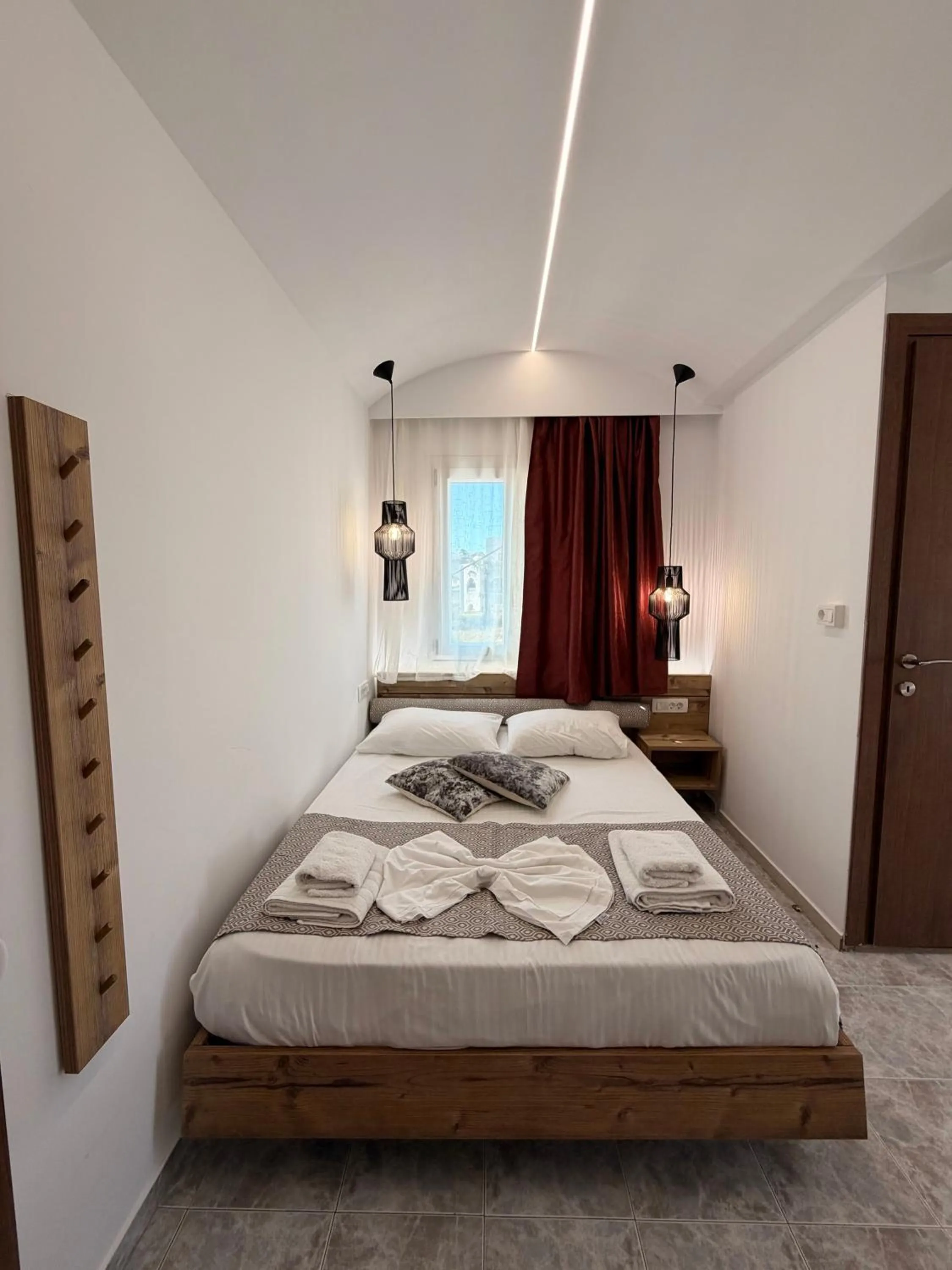 Bed in Villa Livadaros