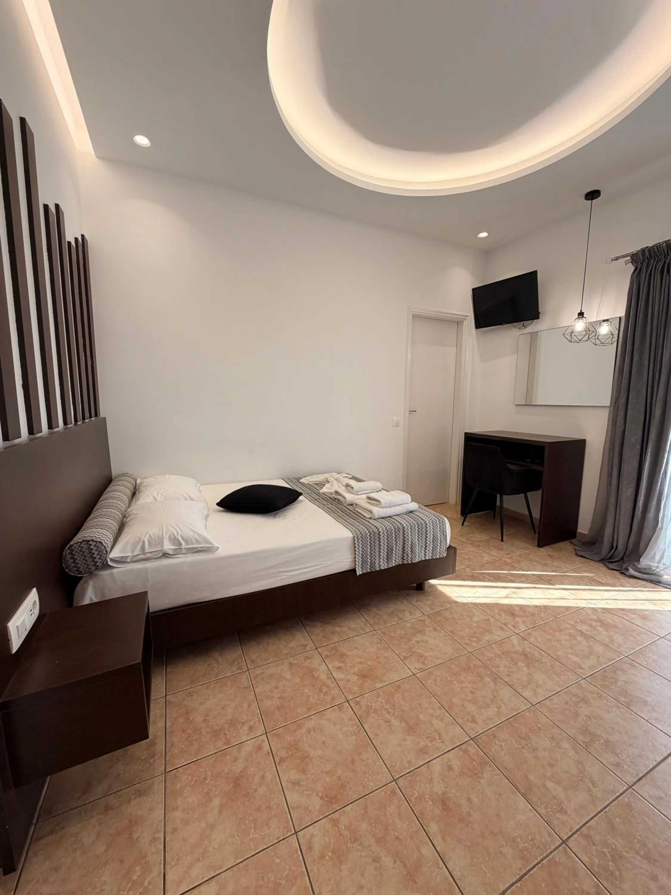 Bed in Villa Livadaros