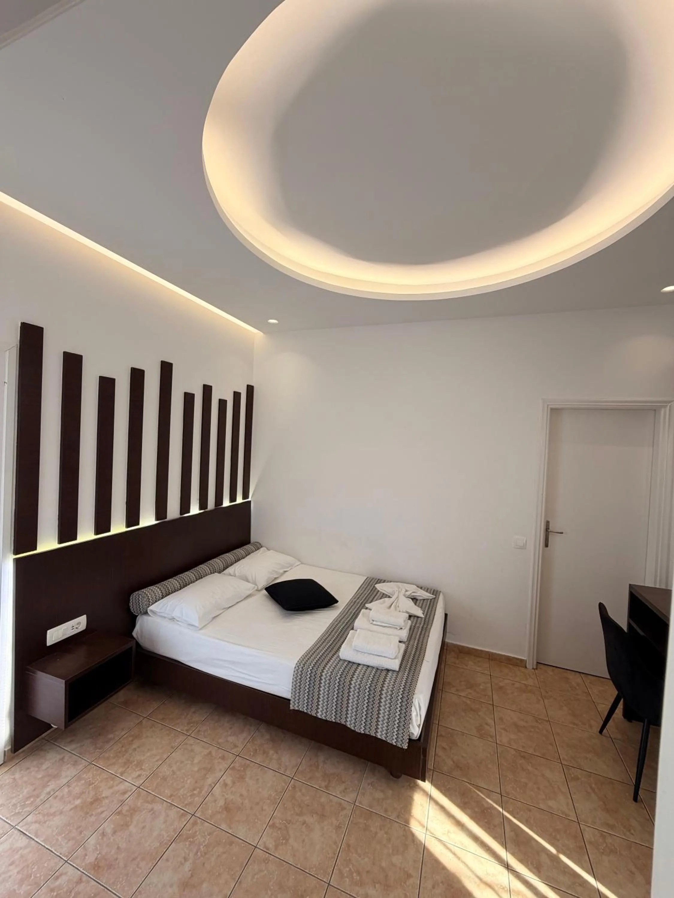 Bed in Villa Livadaros